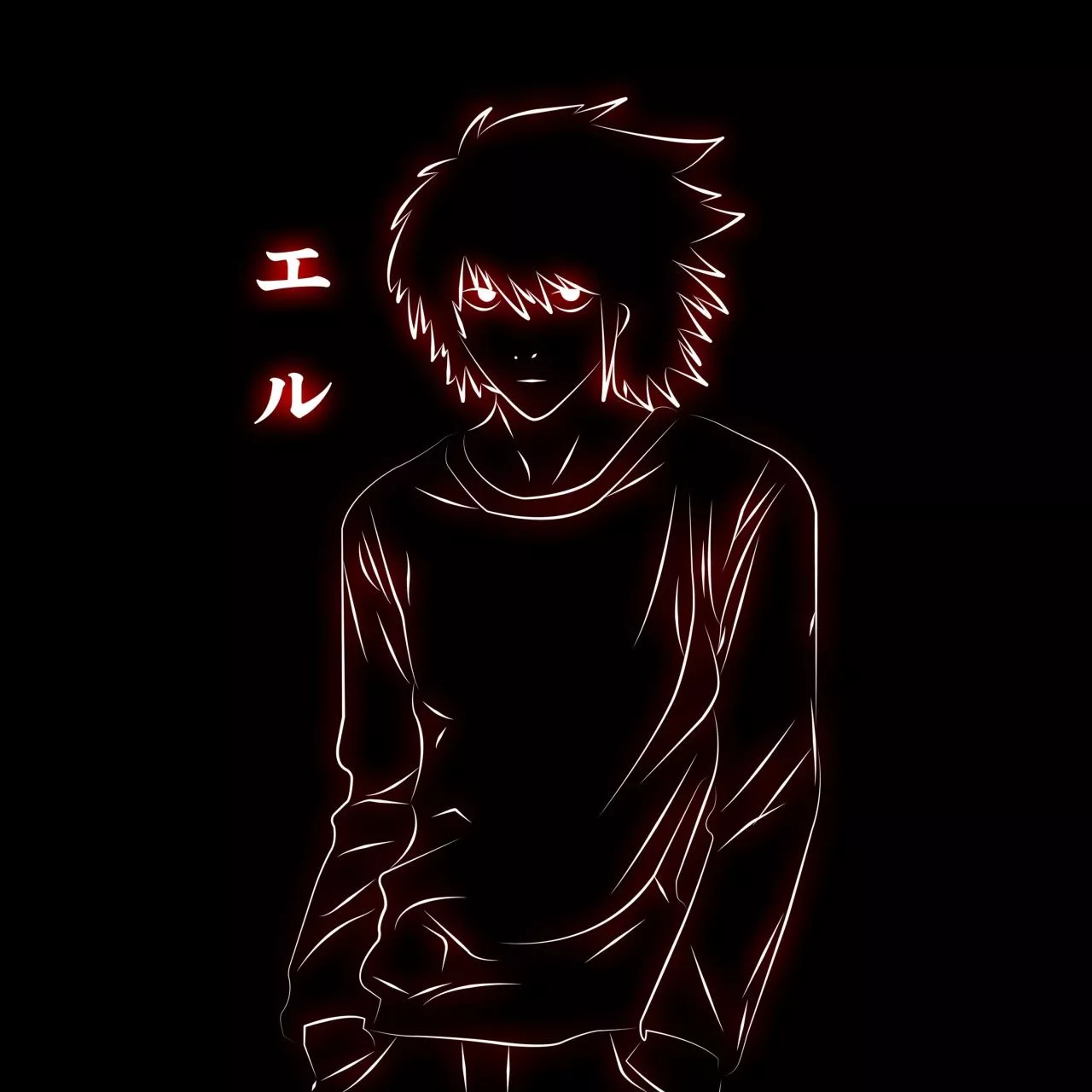 Light Yagami Wallpaper 4K, AMOLED