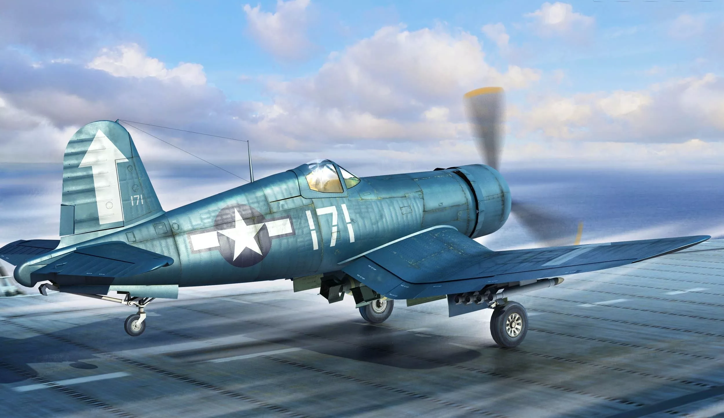 Military Vought F4U Corsair HD Wallpaper