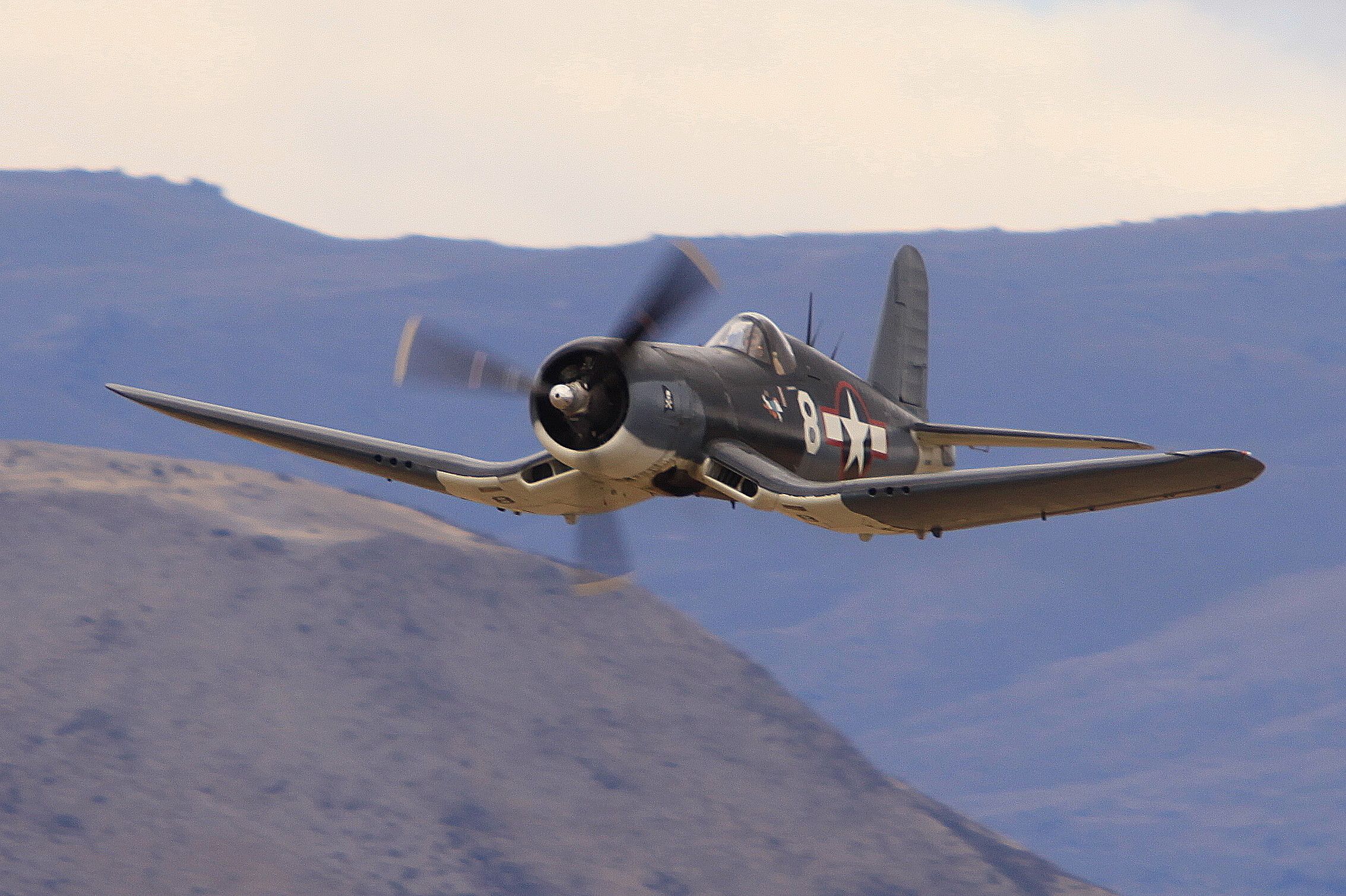 Military Vought F4U Corsair HD Wallpaper