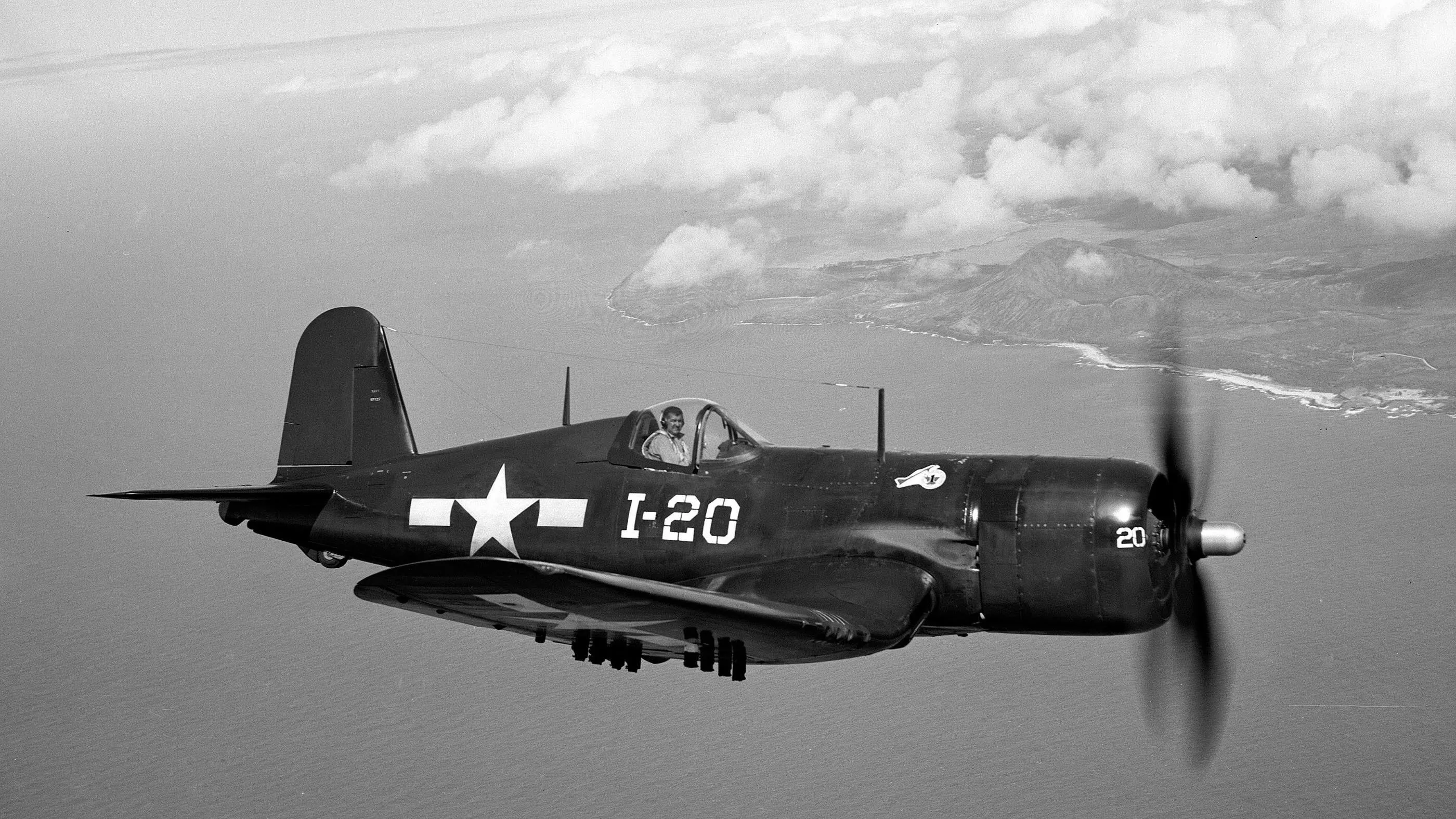 Military Vought F4U Corsair HD Wallpaper