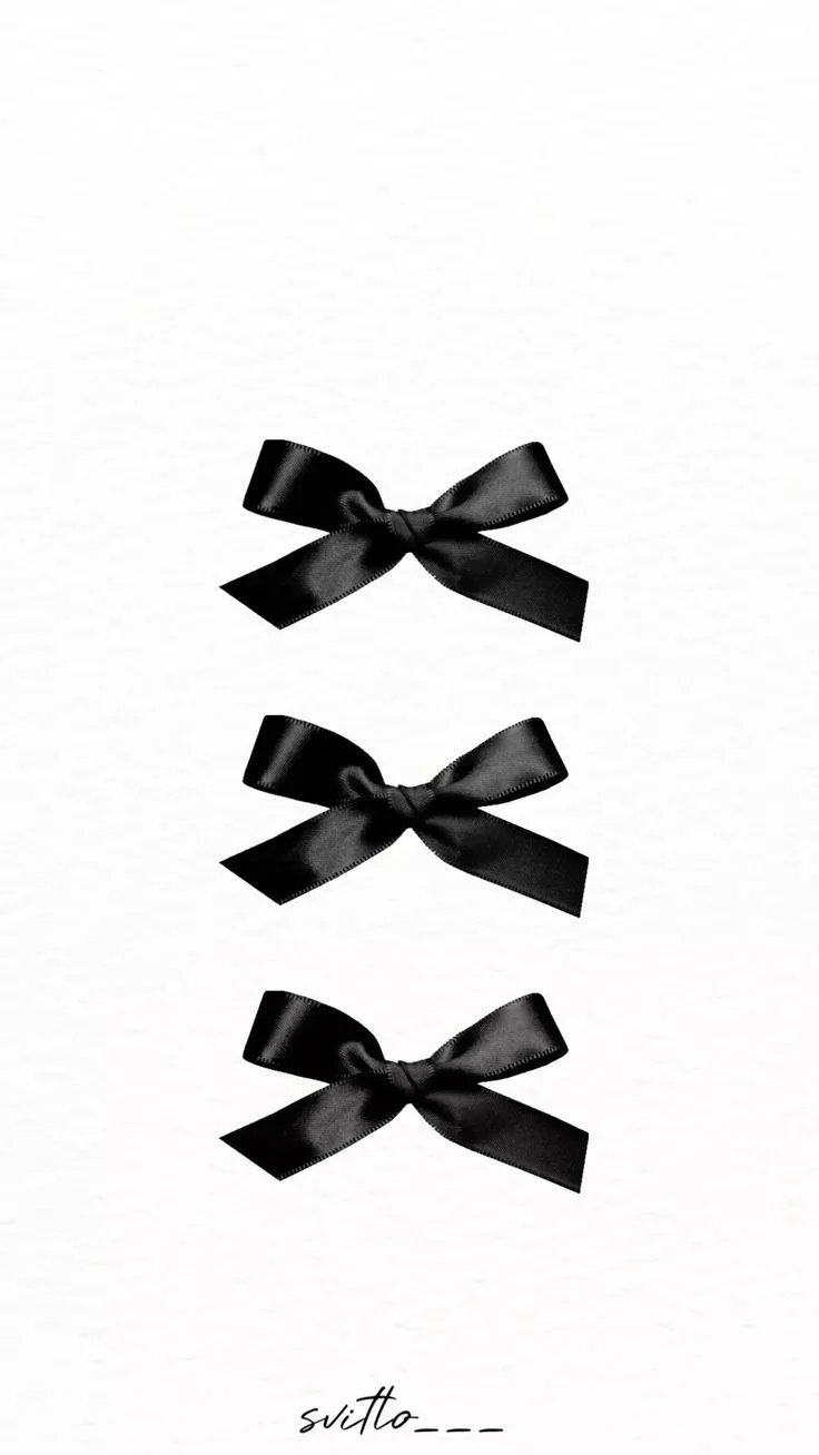 black bow wallpaper