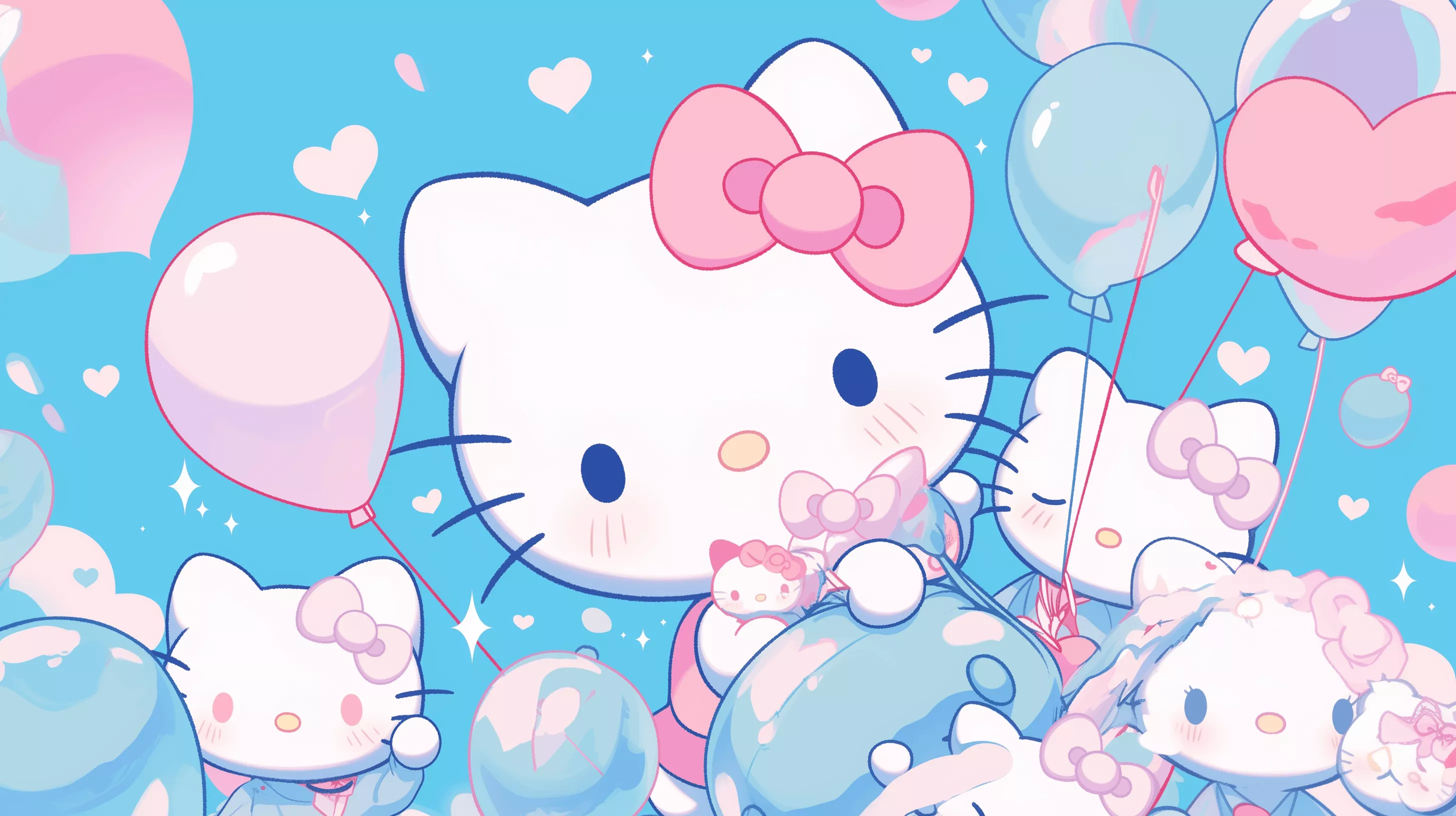 Aesthetic Hello Kitty HD Wallpaper