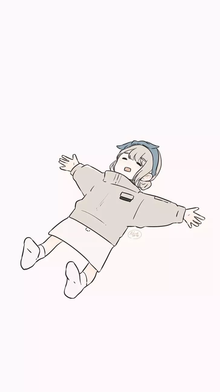 HD wallpaper: cute girl, minimalism