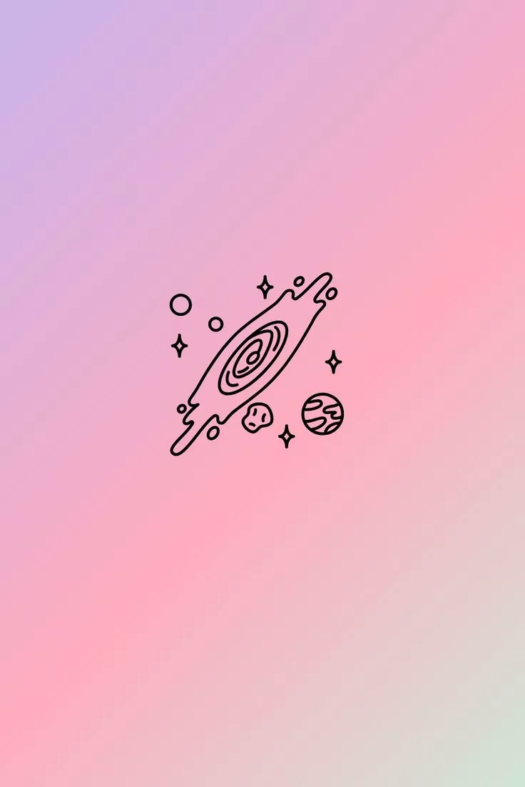 Pink minimalist wallpaper