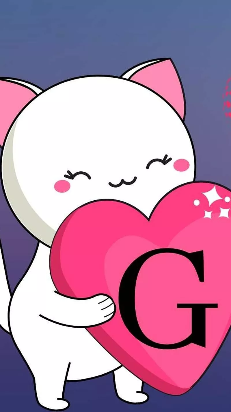 HD pink heart g wallpaper