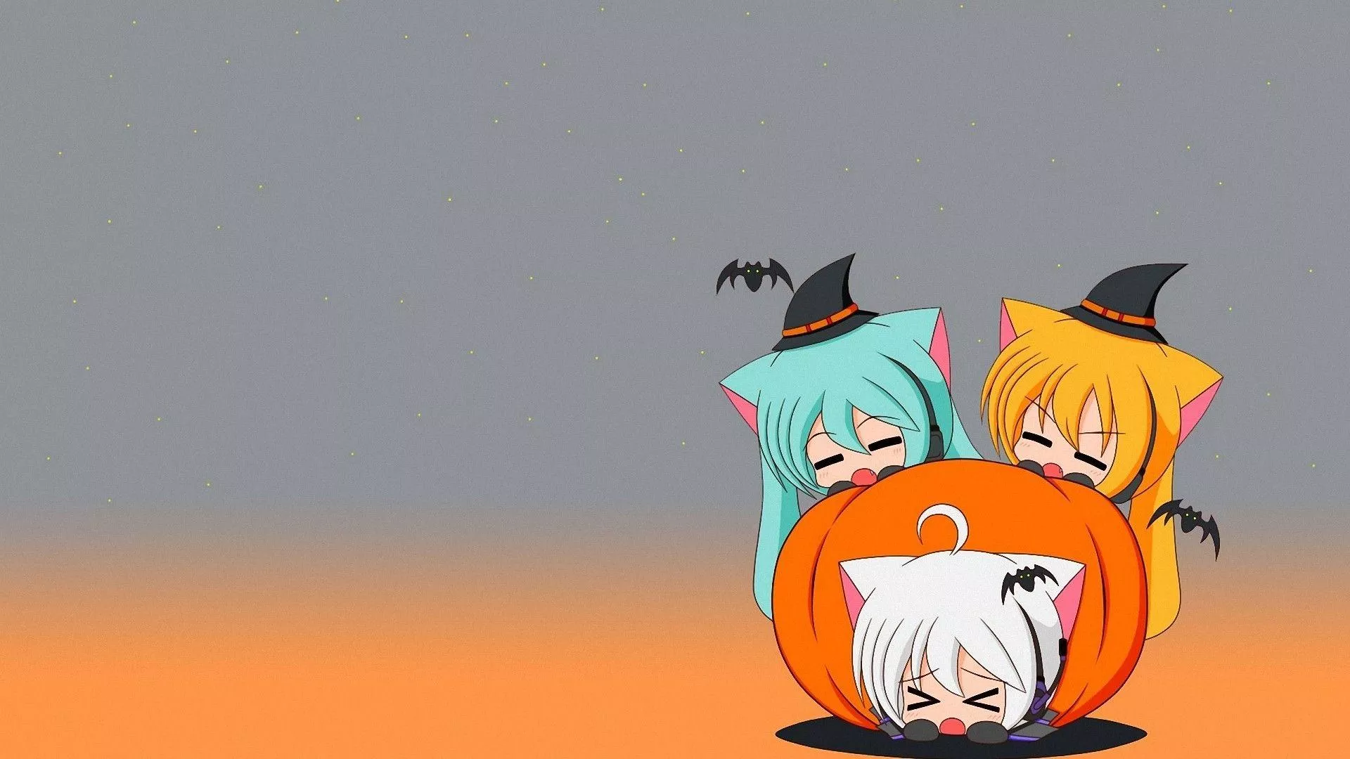 Cute Halloween Anime Wallpaper Free