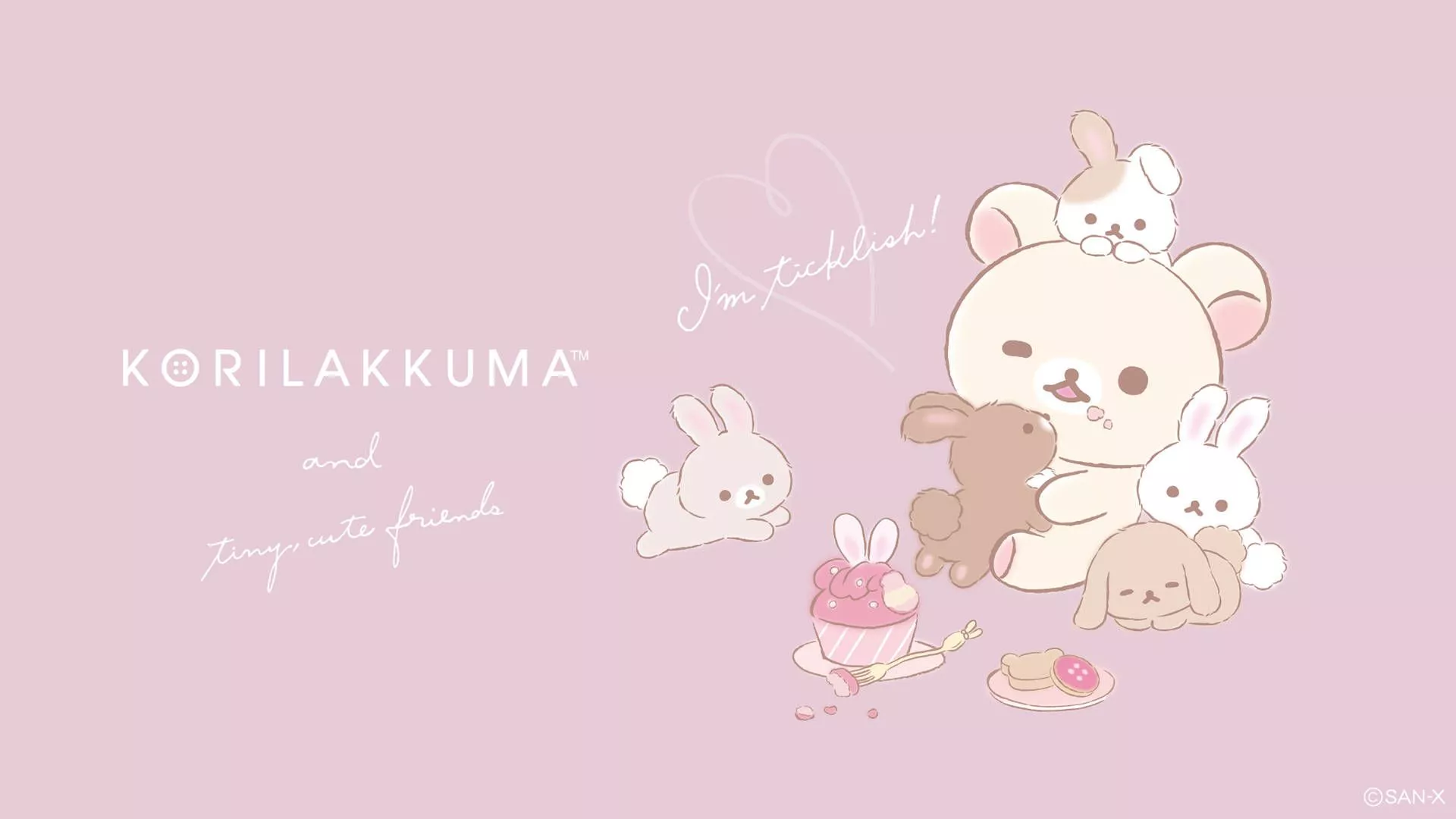 Kawaii HD Korilakkuma With Bunnies