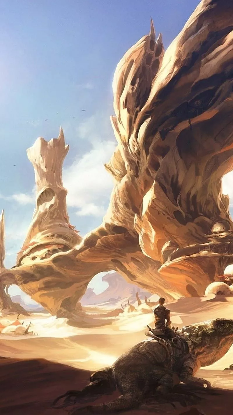 Deserts Art, deserts art, animation, HD