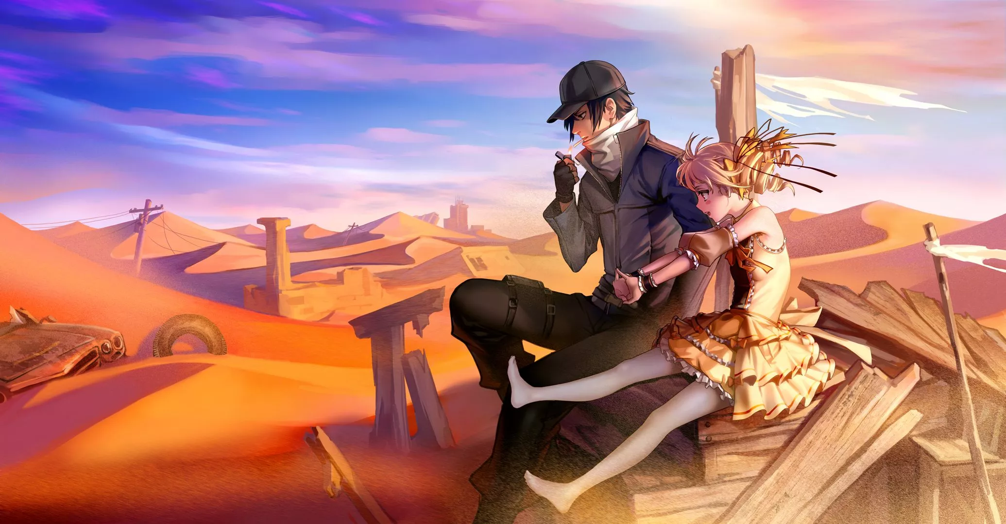 Anime Couple Anime Couple HD Wallpaper