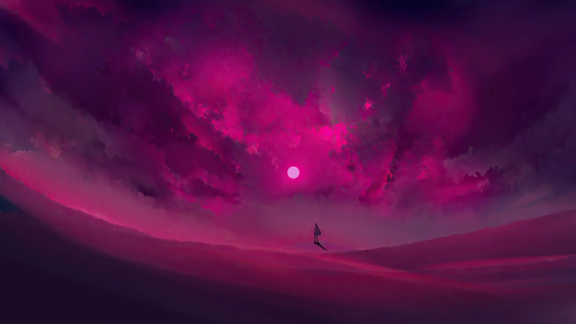 A Desert By Artist Cool 1080P Laptop