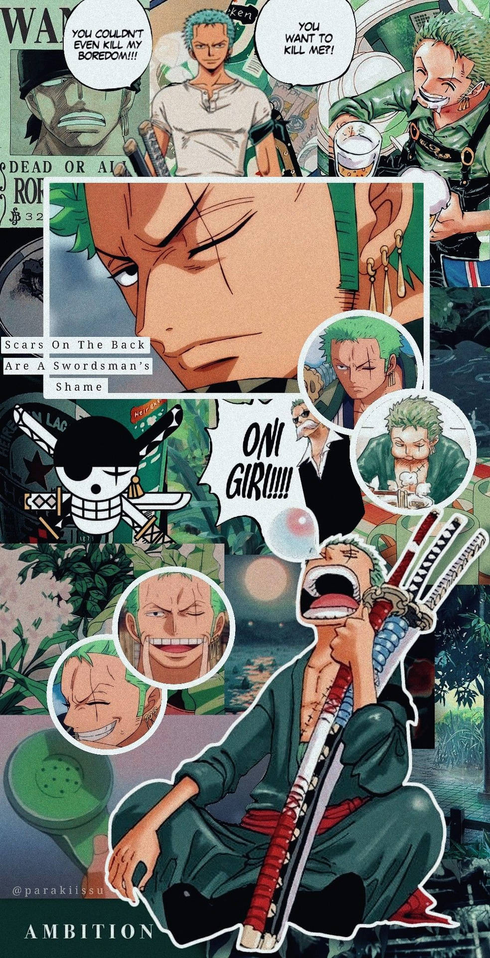 Download free Relaxed Zoro One Piece