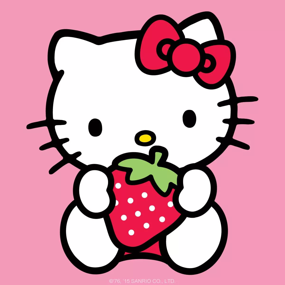 Strawberry Cartoon Hello Kitty Pfp
