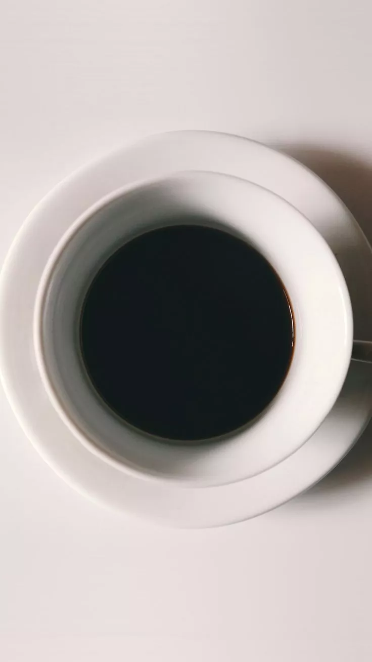 Cup Coffee Simple Minimal Art iPhone 8