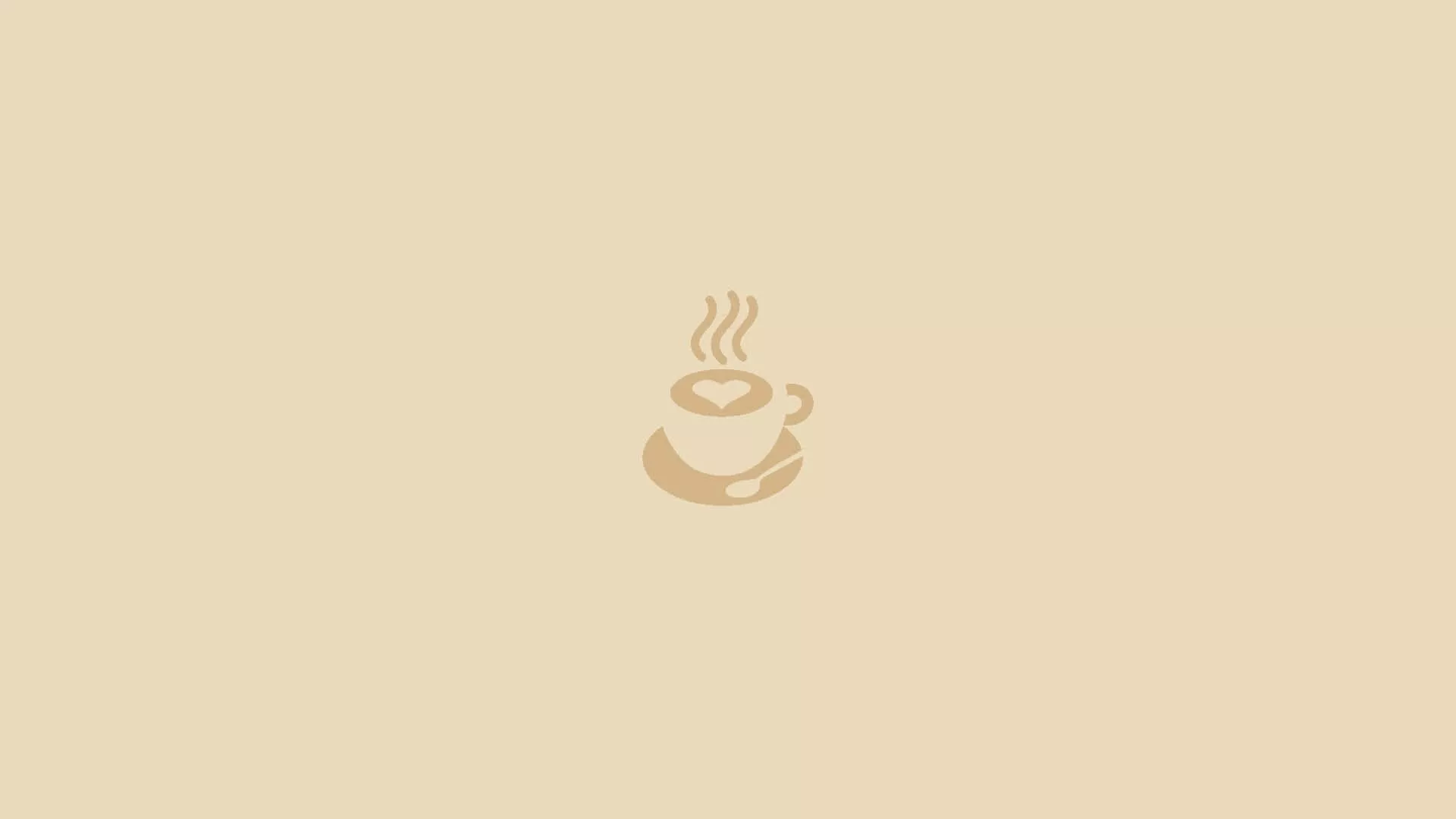Minimalist Coffee Set Up Wallpaper