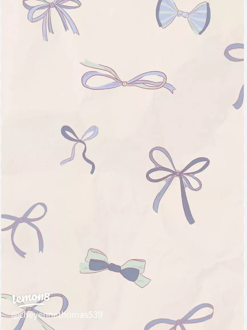 Cute wallpaper bows