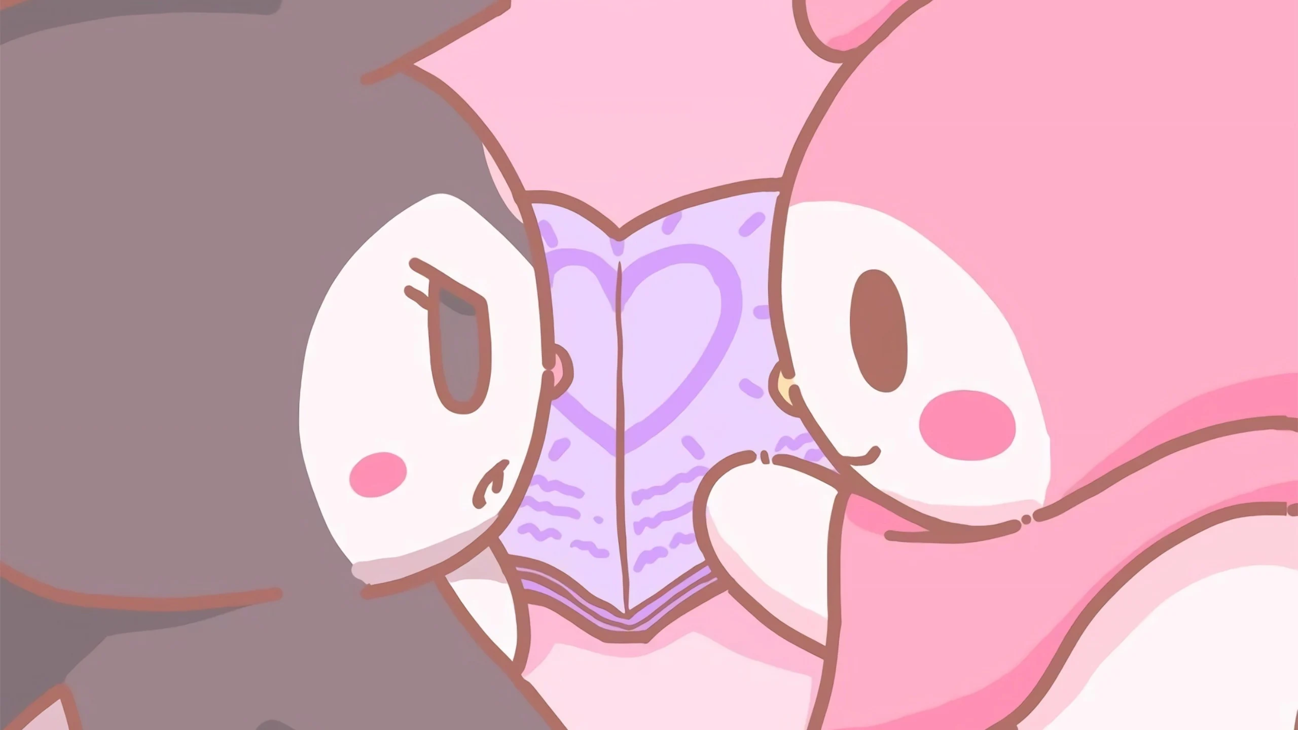 Kuromi and My Melody Wallpaper 2k HD ID