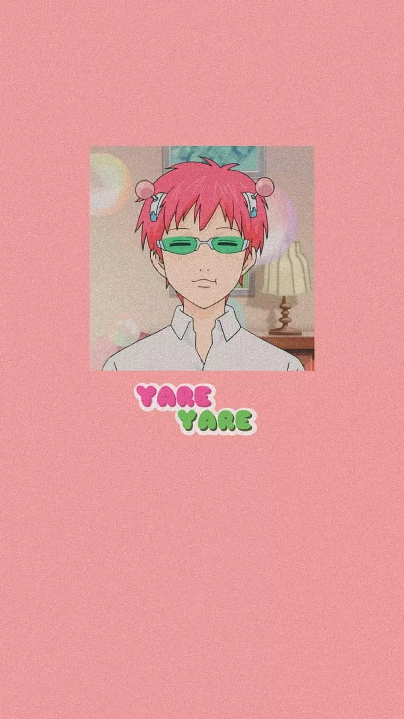 HD saiki aesthetic wallpaper