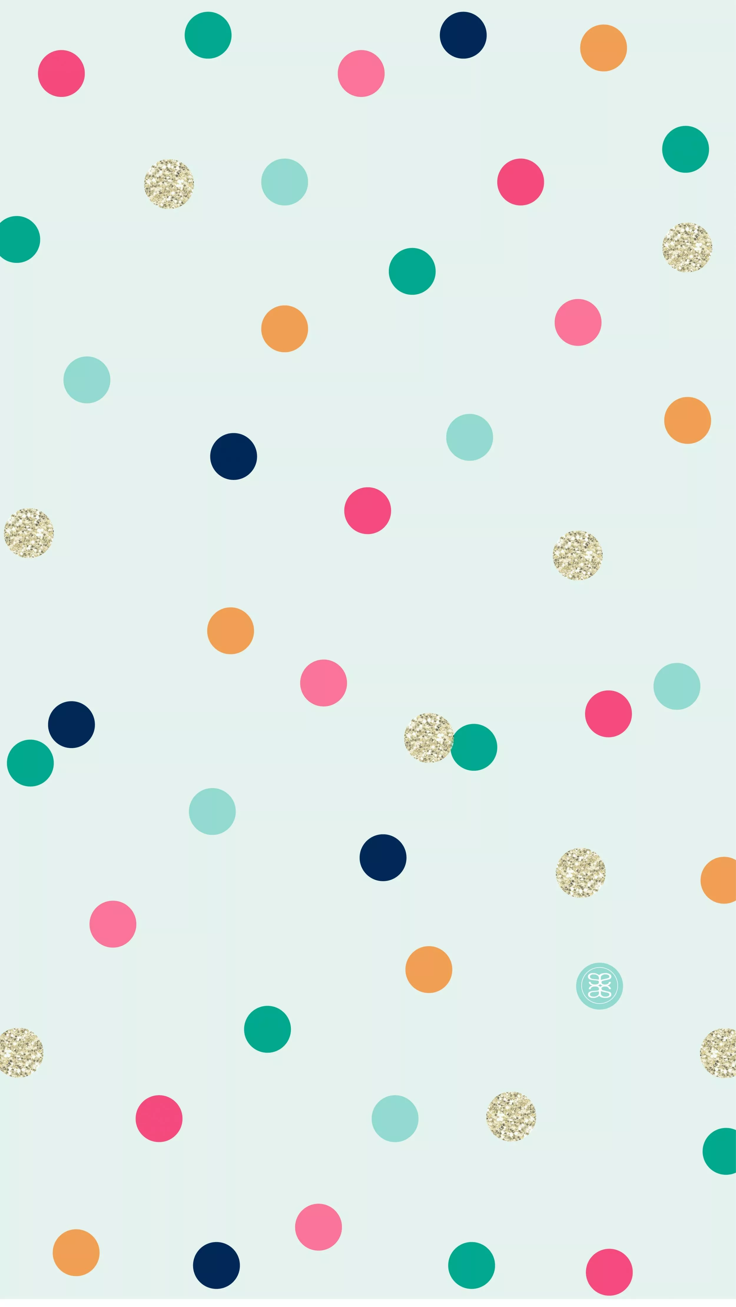 Colorful Dots Polka Dots Multicolor