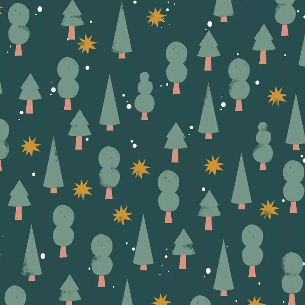 Download Simple Christmas Tree Pattern