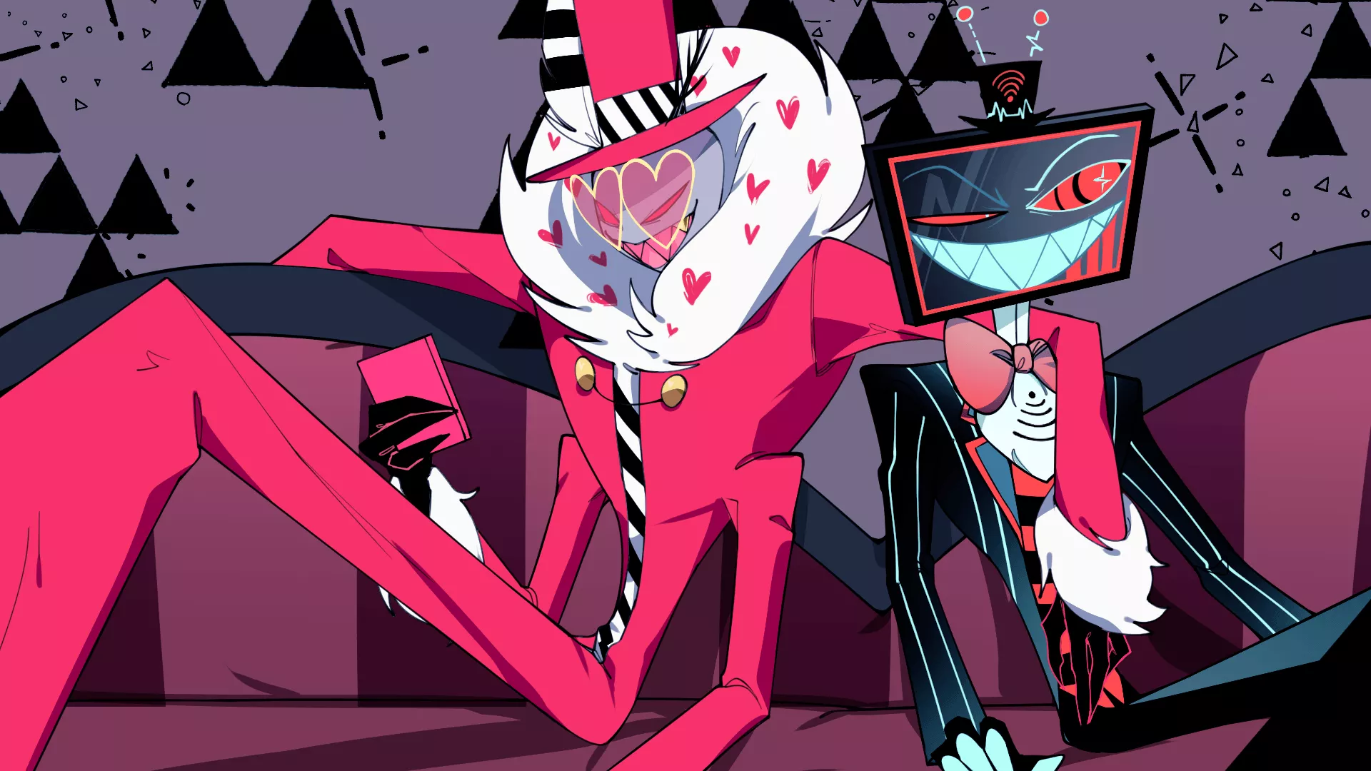 TV Show Hazbin Hotel HD Wallpaper