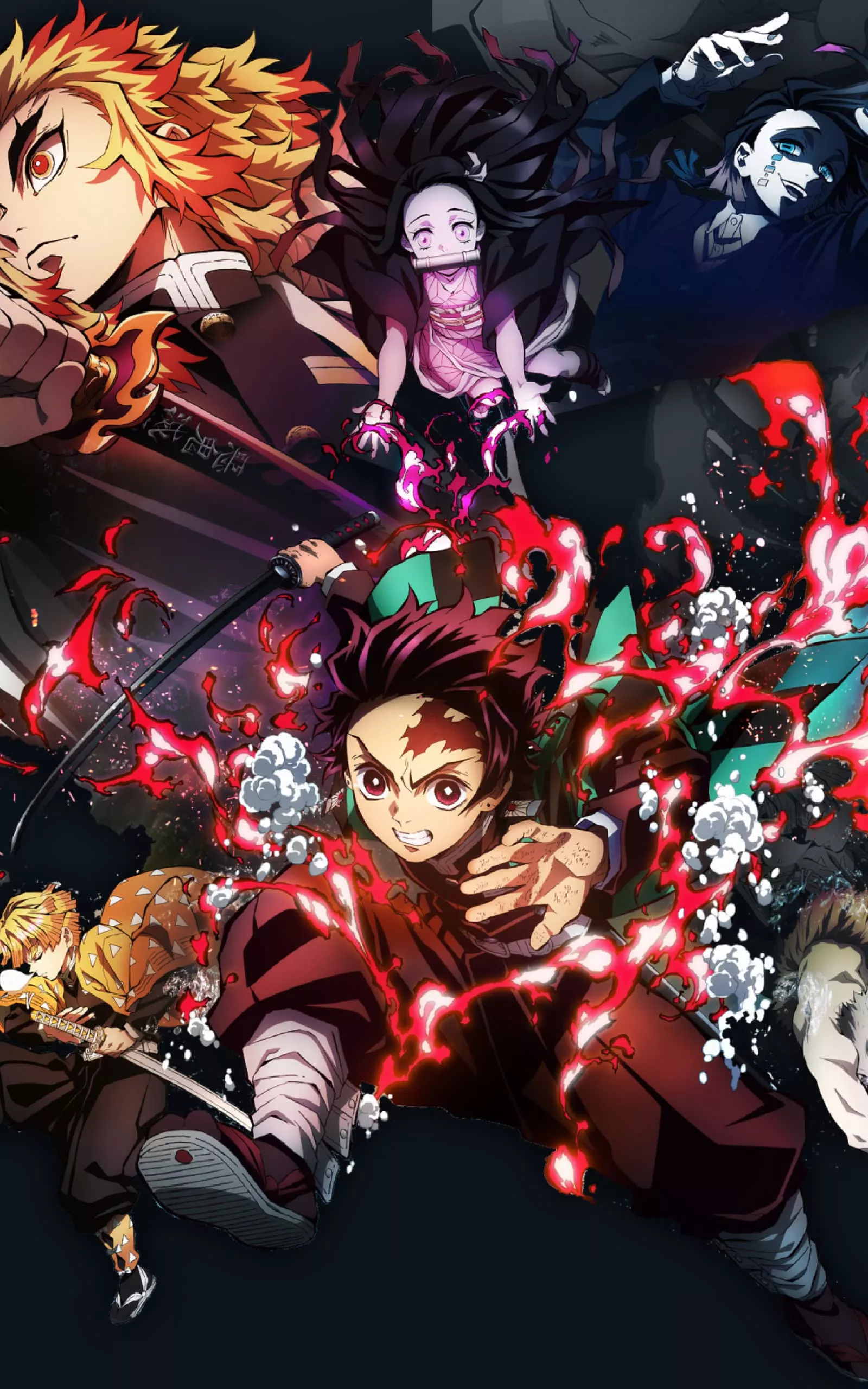 in HD Canvas Paintings Anime Poster