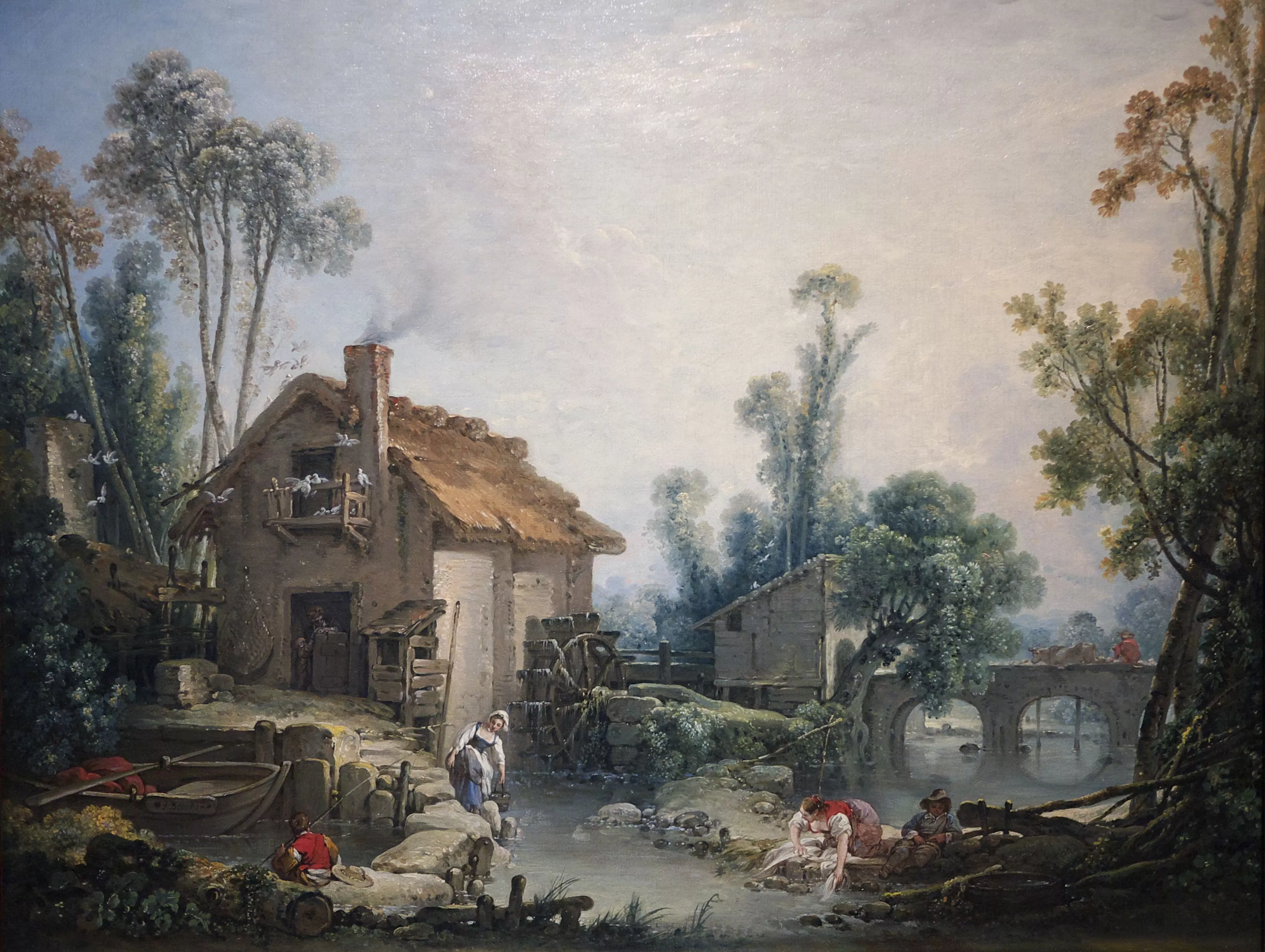 HD desktop wallpaper: Painting, Man