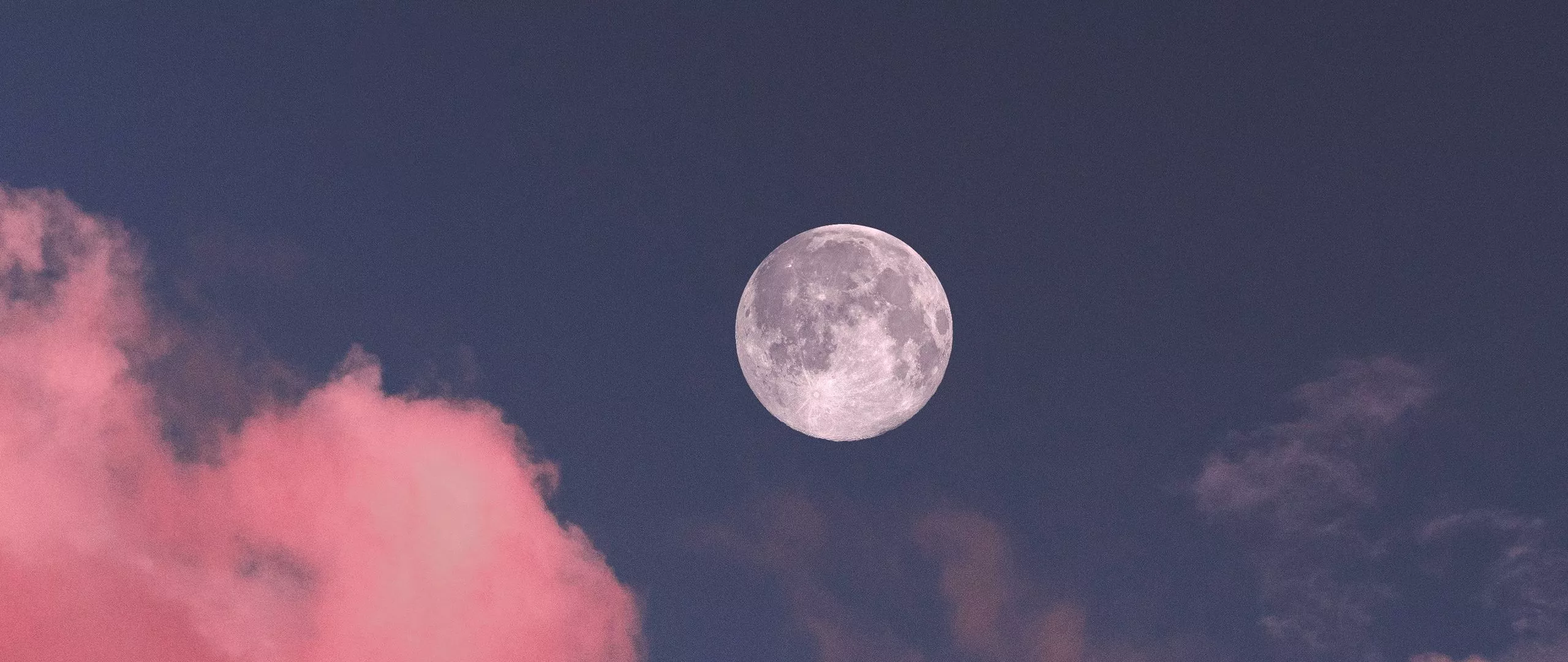 Download wallpaper 2560x1080 moon