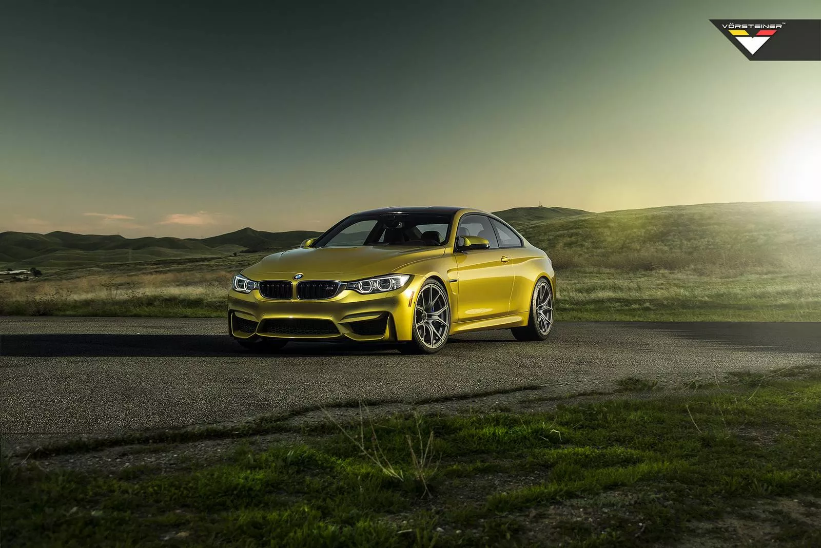 Vorsteiner Tweaks Austin Yellow BMW M4