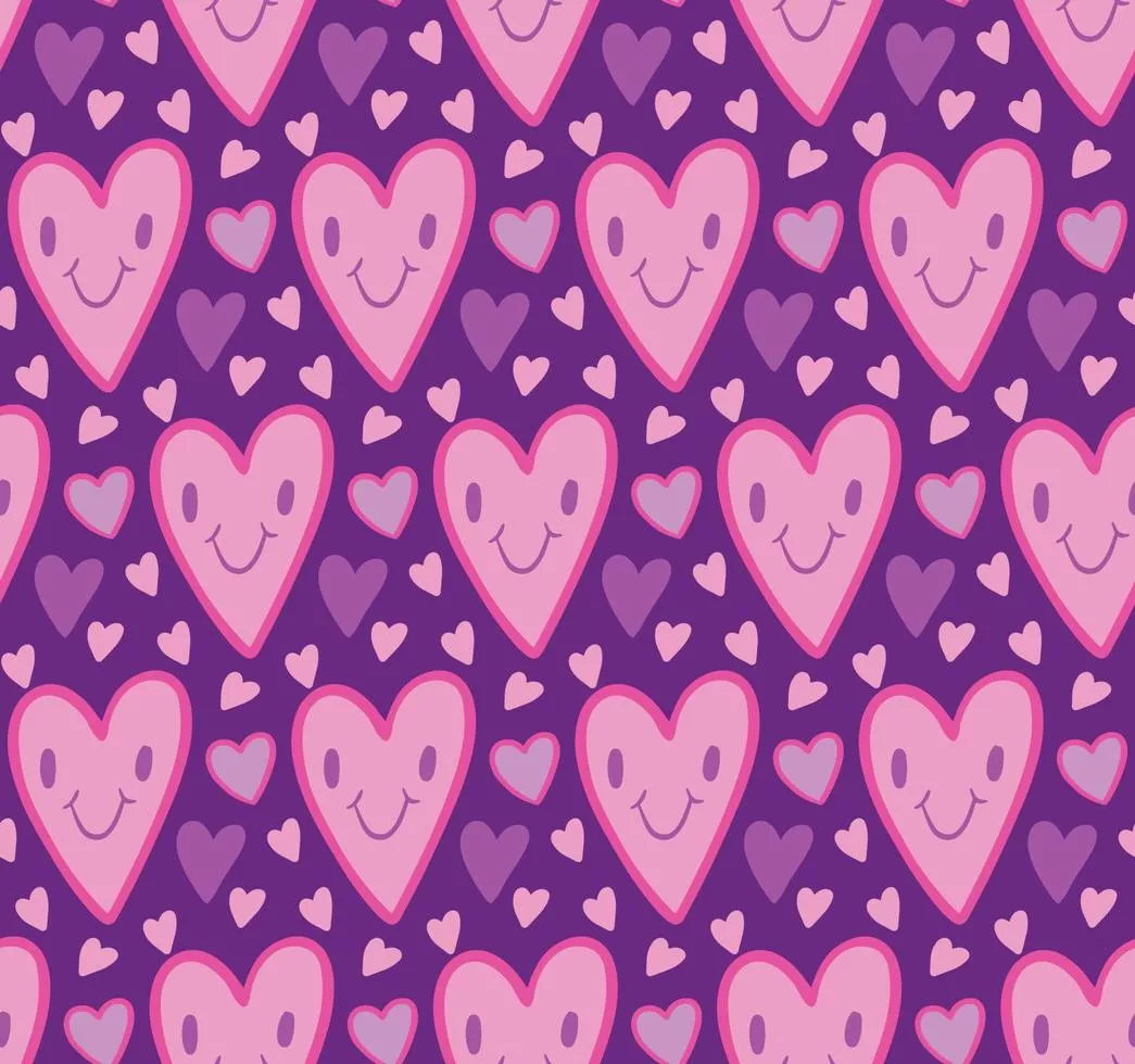 Cute seamless pattern background