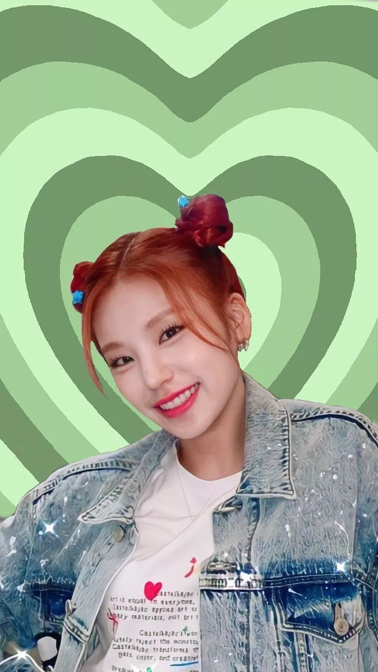 Yeji green aesthetic