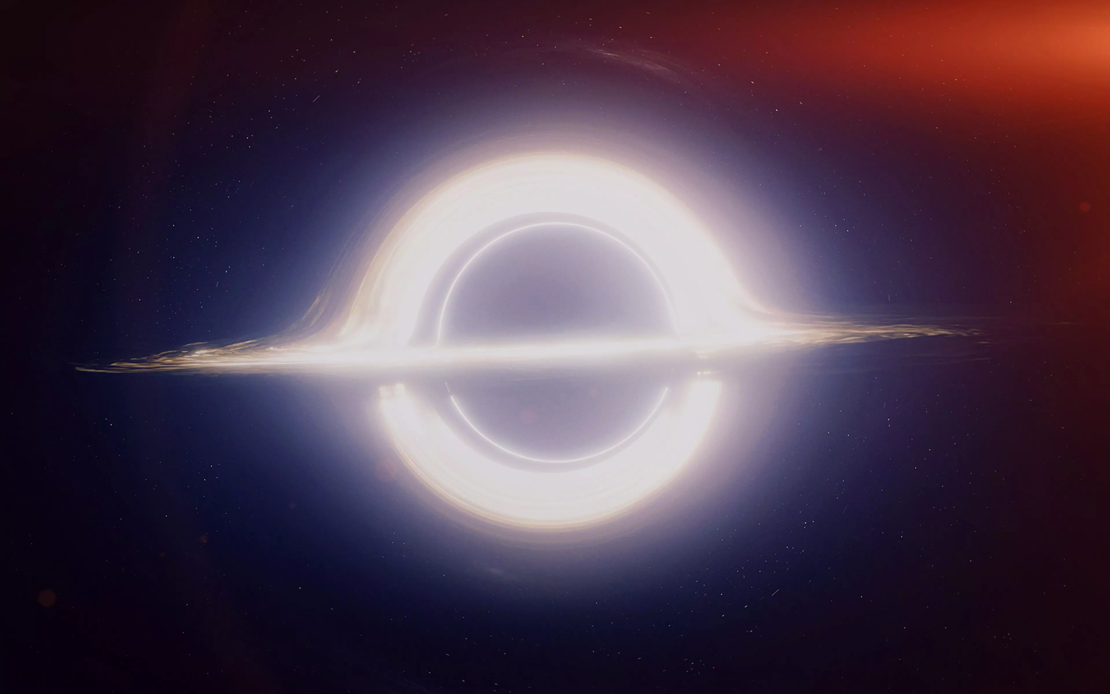 Insterstellar Space Art Red