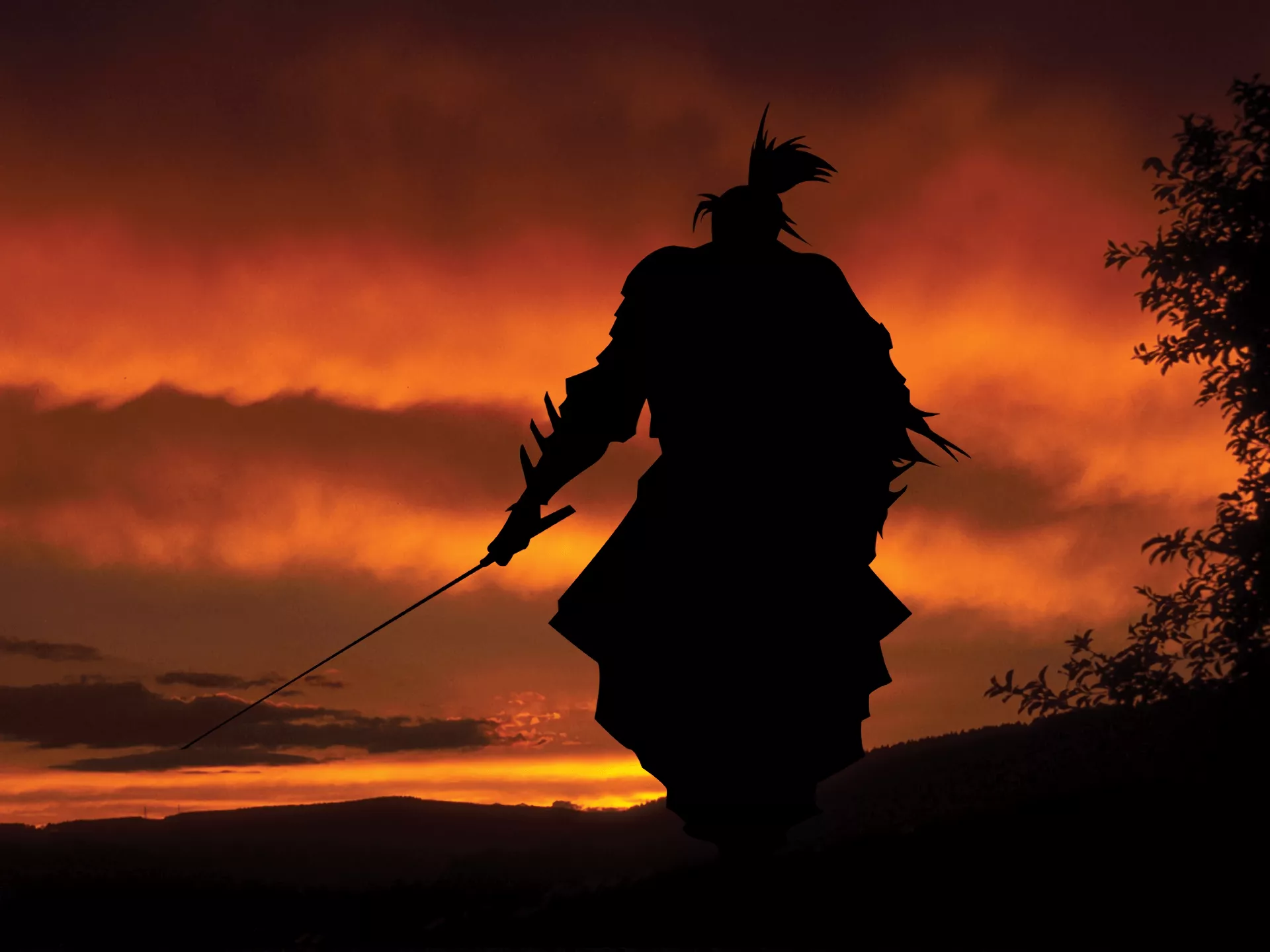 Epic Samurai: HD Wallpaper of a Fantasy