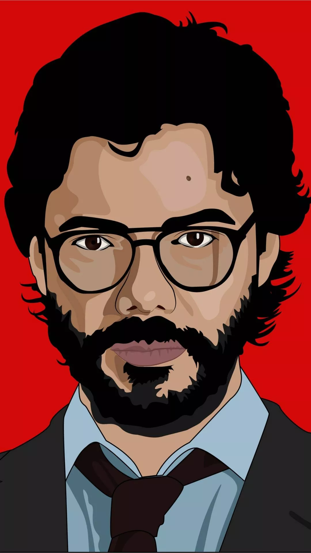 Professor Artwork 1080x1920 Money Heist