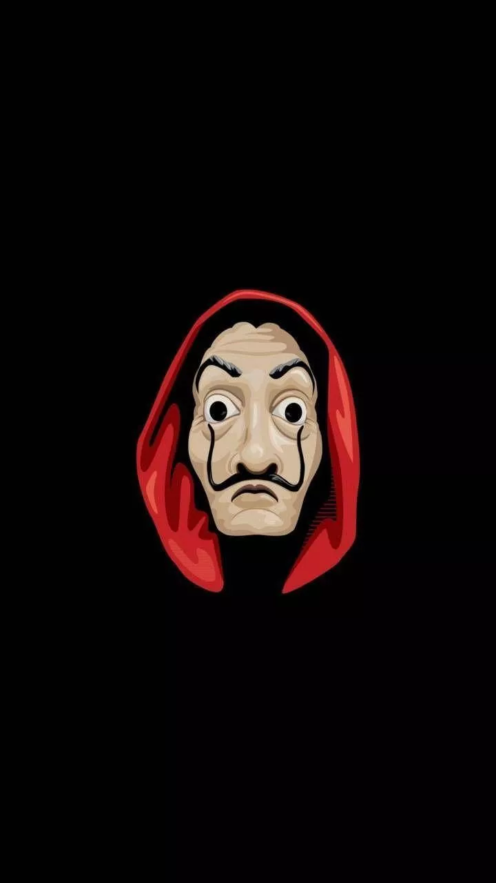 Download Money Heist Dali Mask Painting