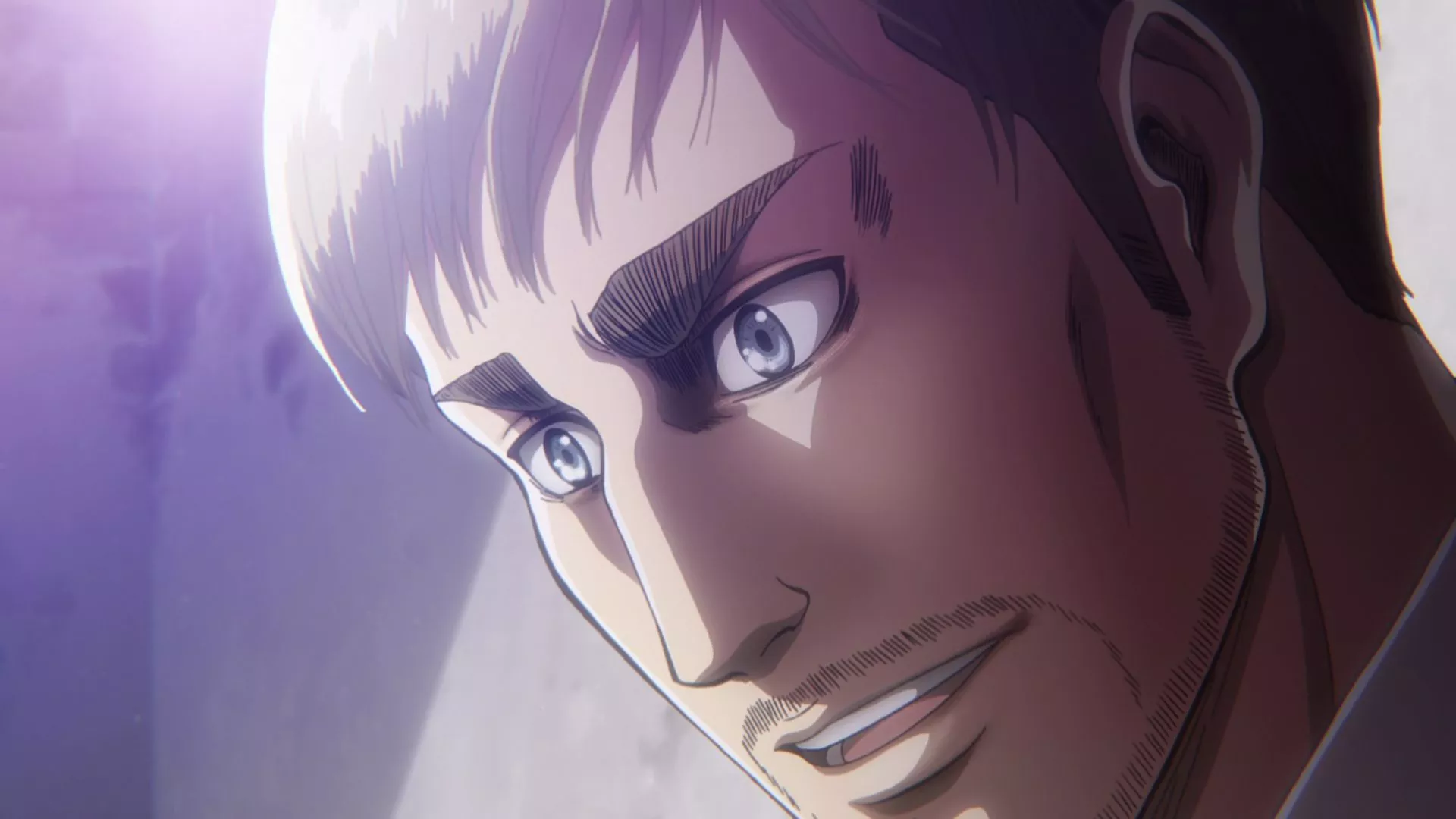 Attack On Titan Closeup Of Erwin Smith