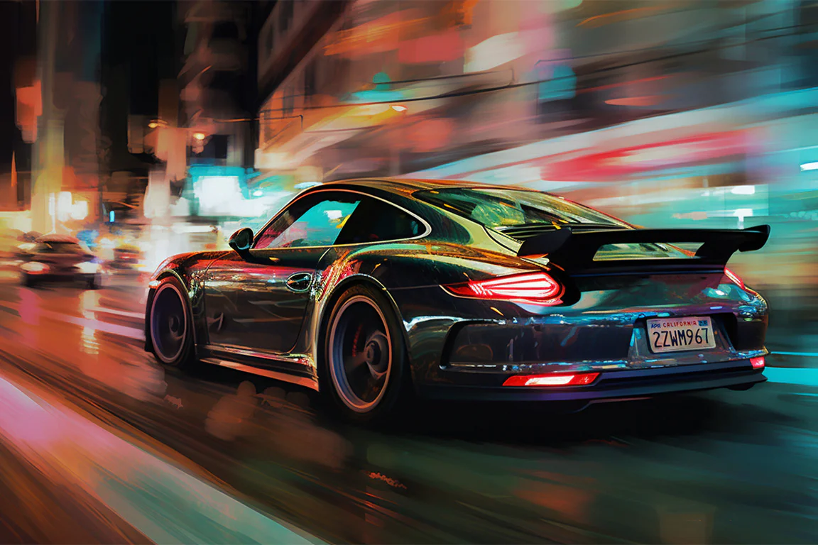 PORSCHE 911 GT3 CITY LIGHTS