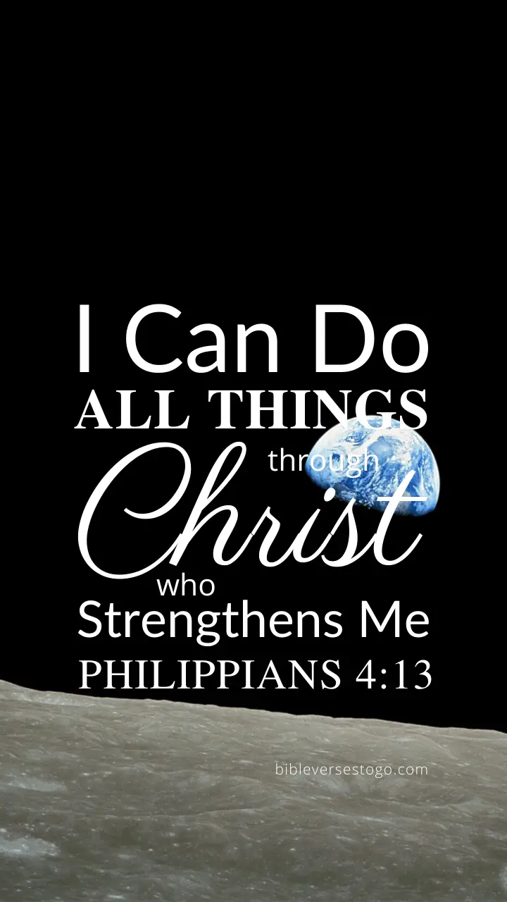 Earthrise Philippians 4:13
