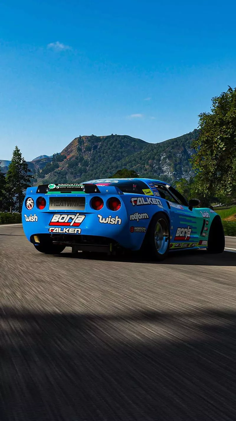 Corvette C6, drifting, forza, modified
