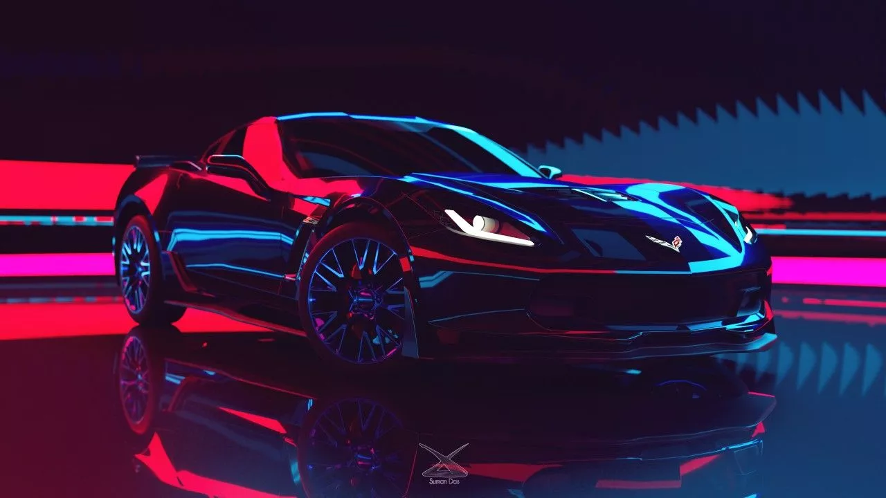 Chevrolet Corvette Z06 CGI 4K
