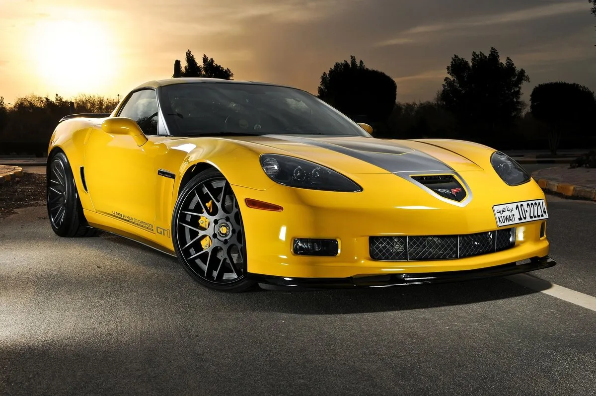 Chevrolet Corvette C6 Car Poster