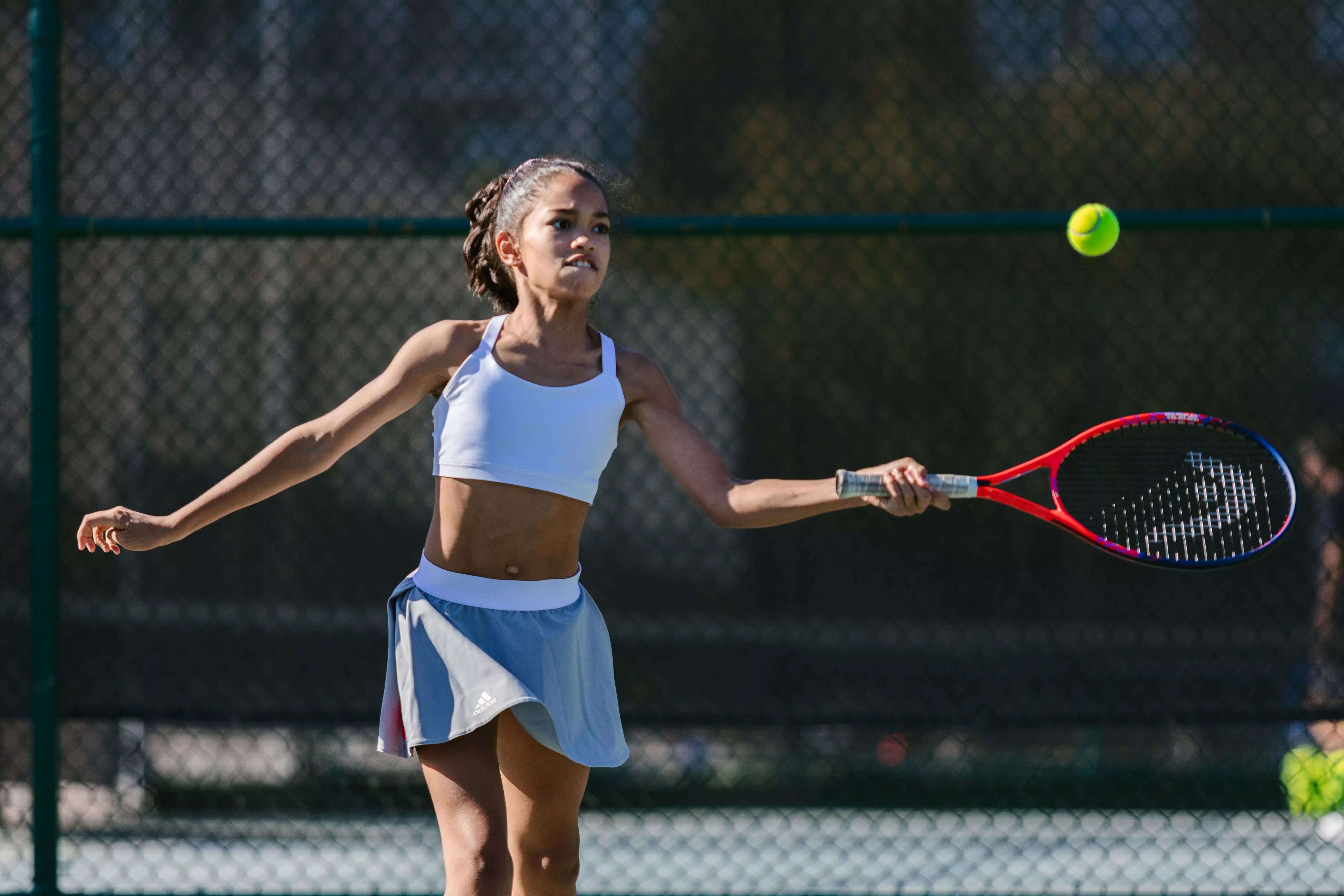 Girl Playing Tennis · Free