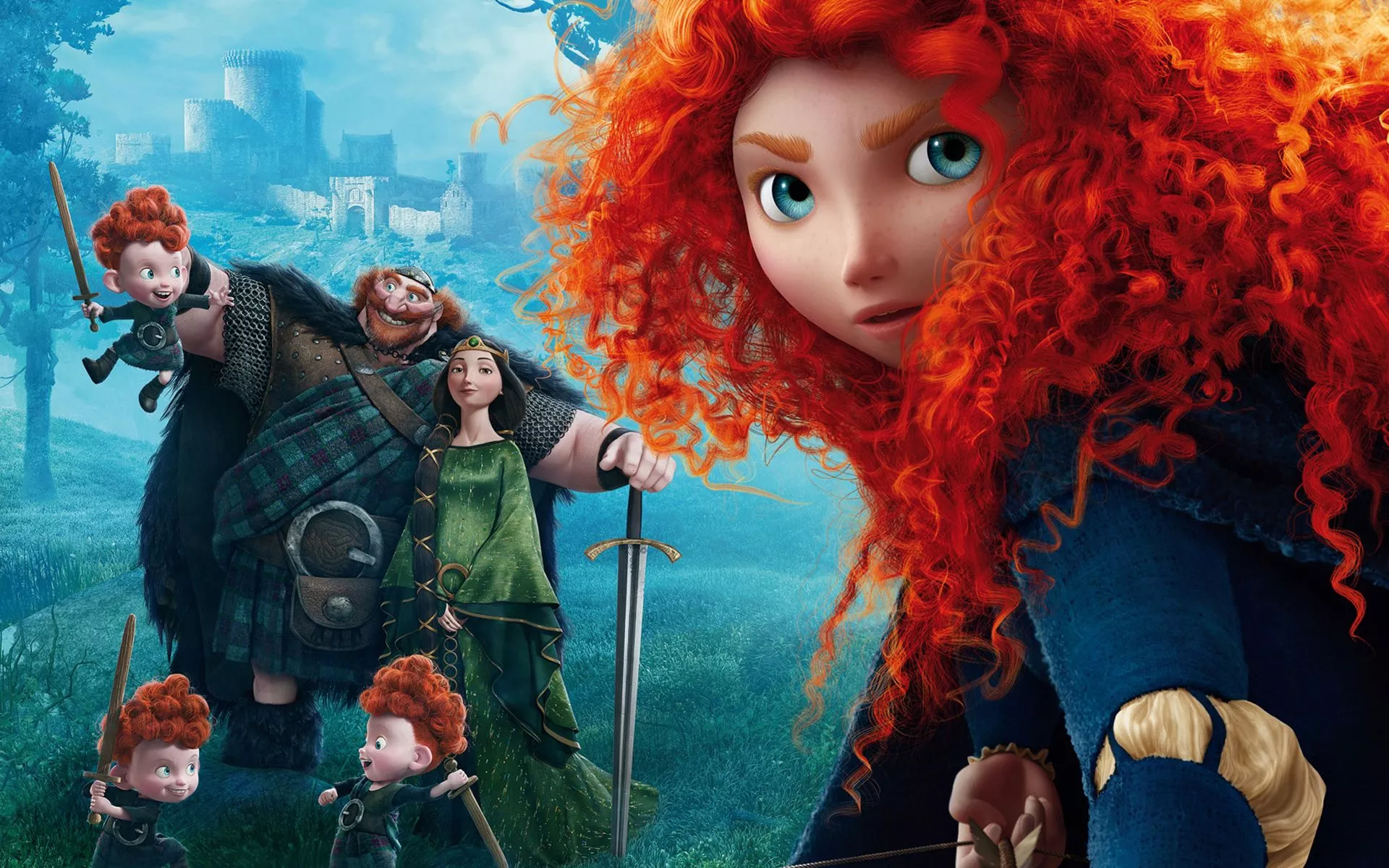 Pixar Brave Wallpaper. HD Wallpaper