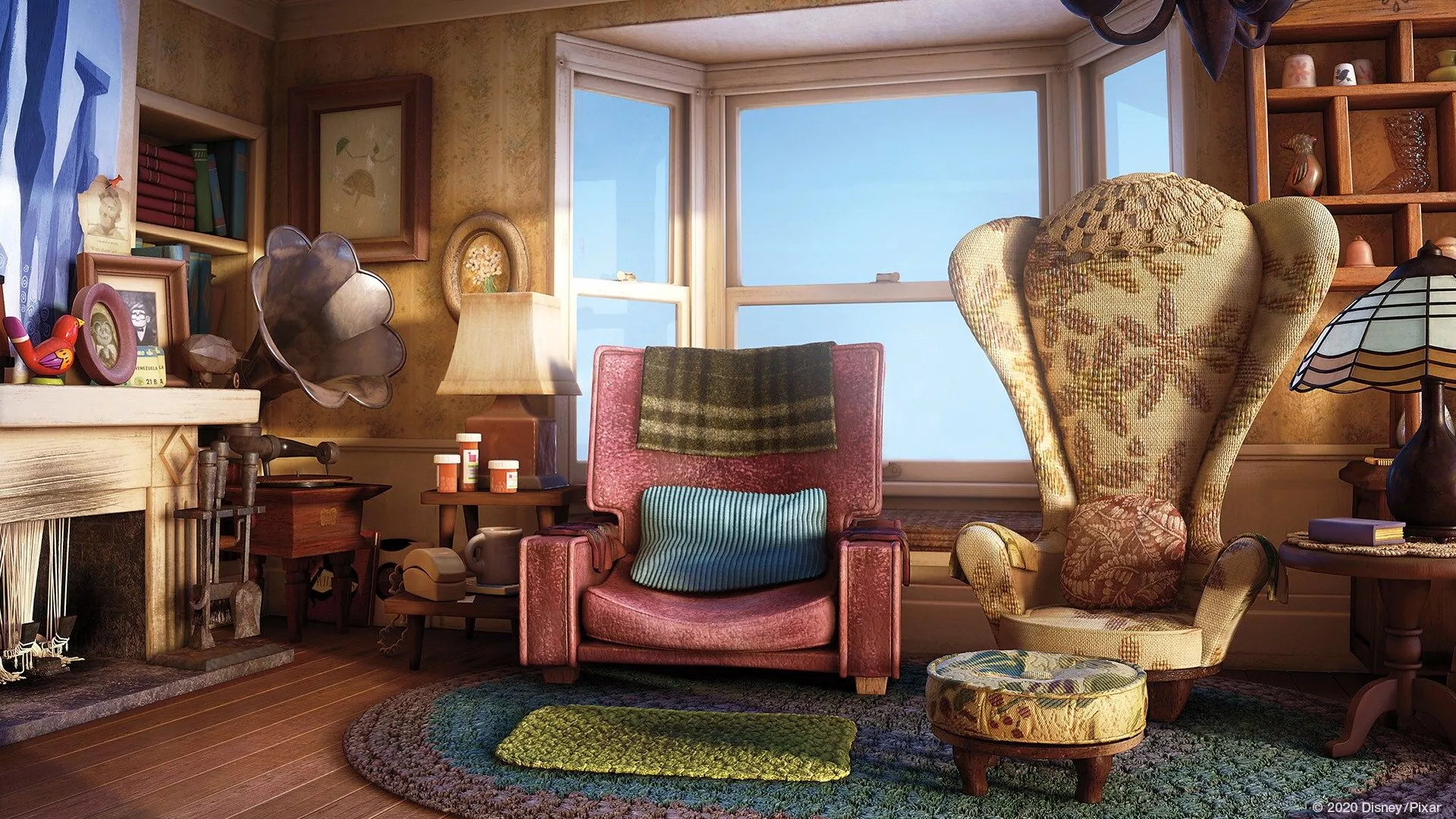 Background From Pixar!. Disney