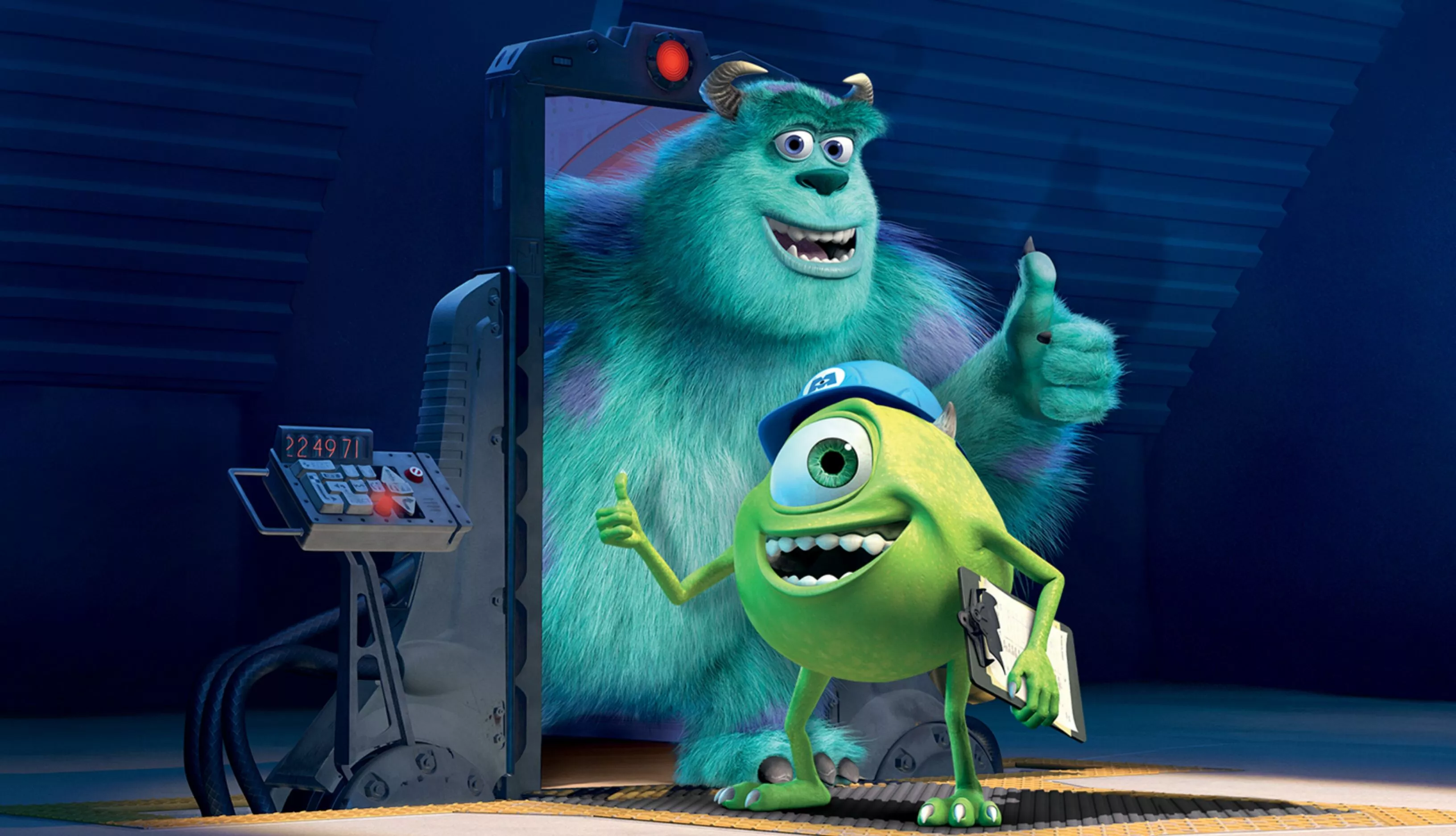 Movie Monsters, Inc. Pixar HD Wallpaper