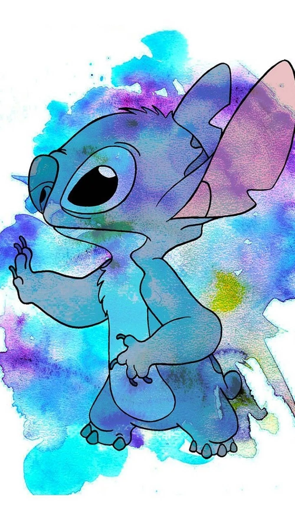 Cute Stitch iPhone HD Wallpaper