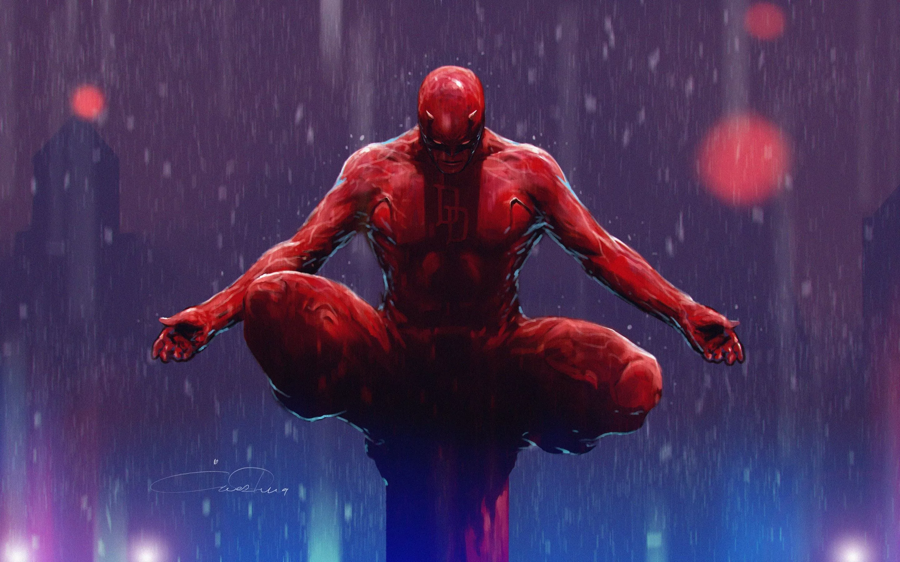 Daredevil Wallpaper 4K, Marvel Comics