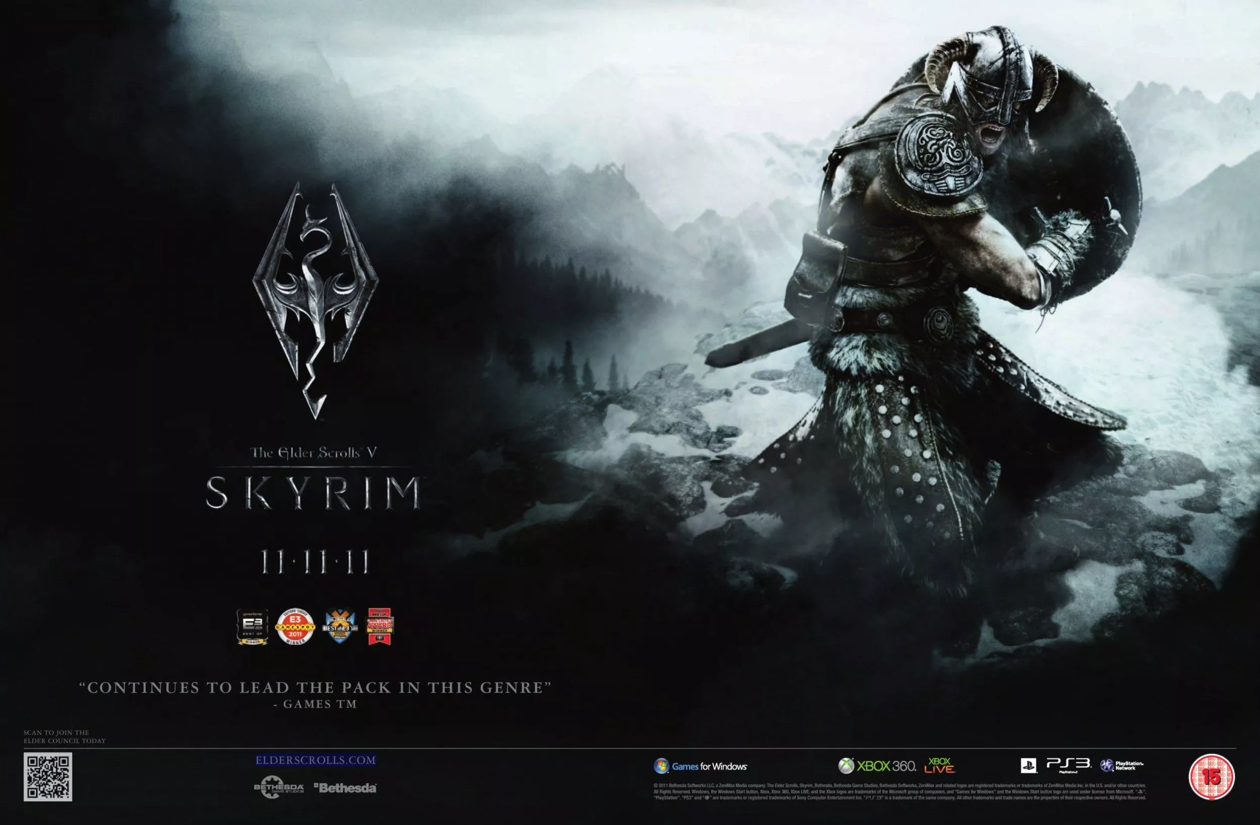 Elder Scrolls V, The: Skyrim November