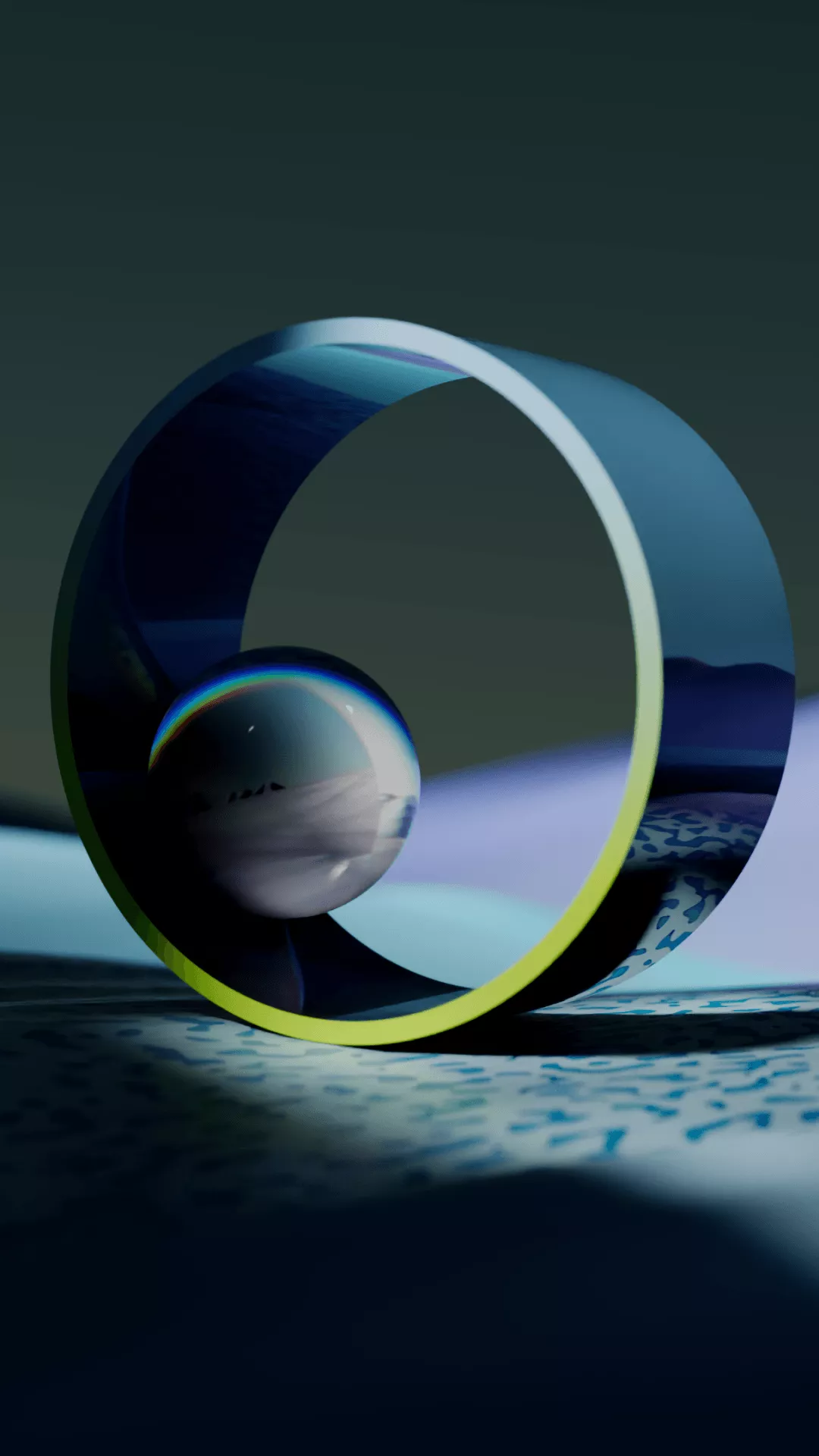 3D background Wallpaper 4K, Landscape