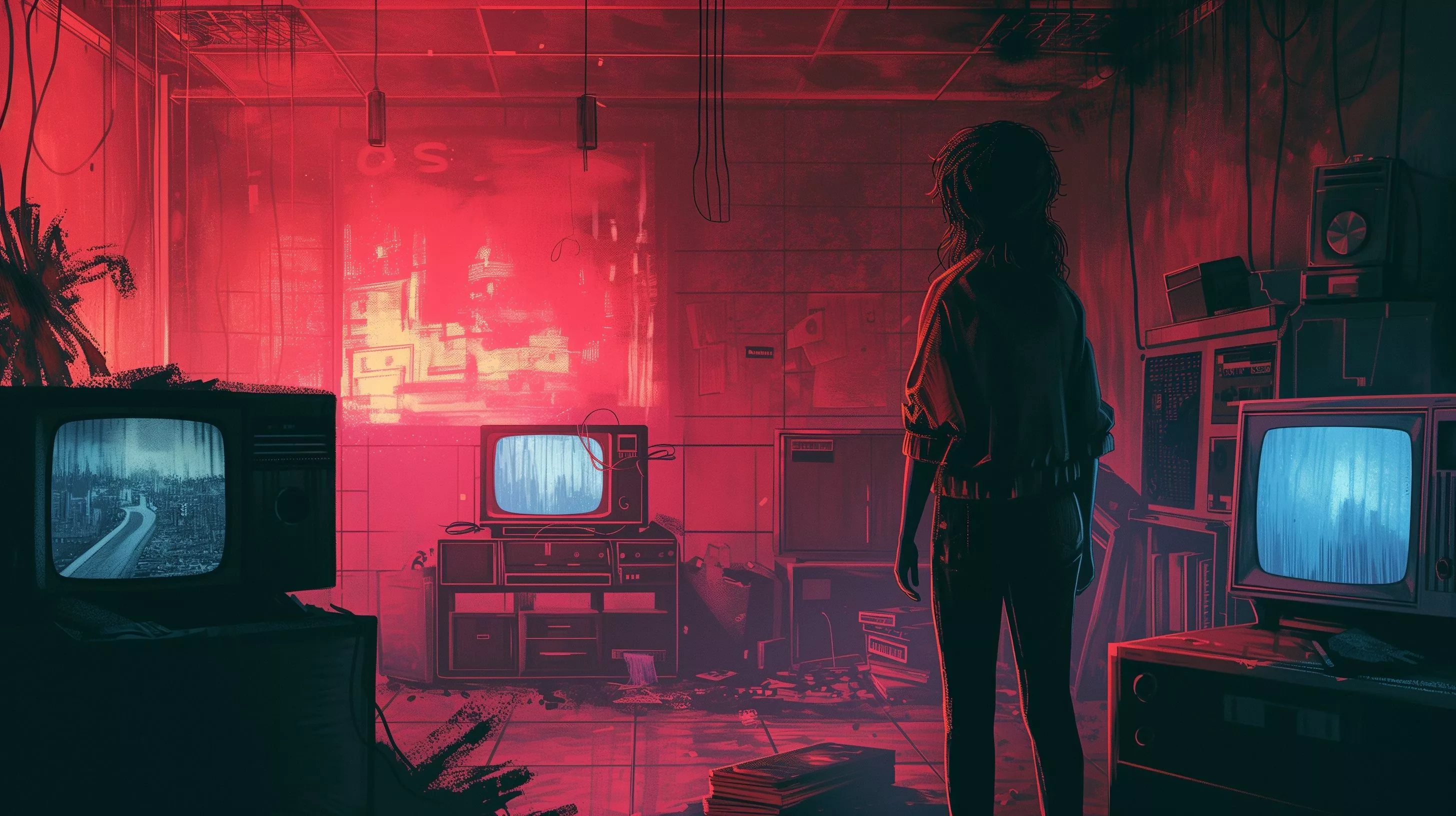 HD Mysterious Room Wallpaper