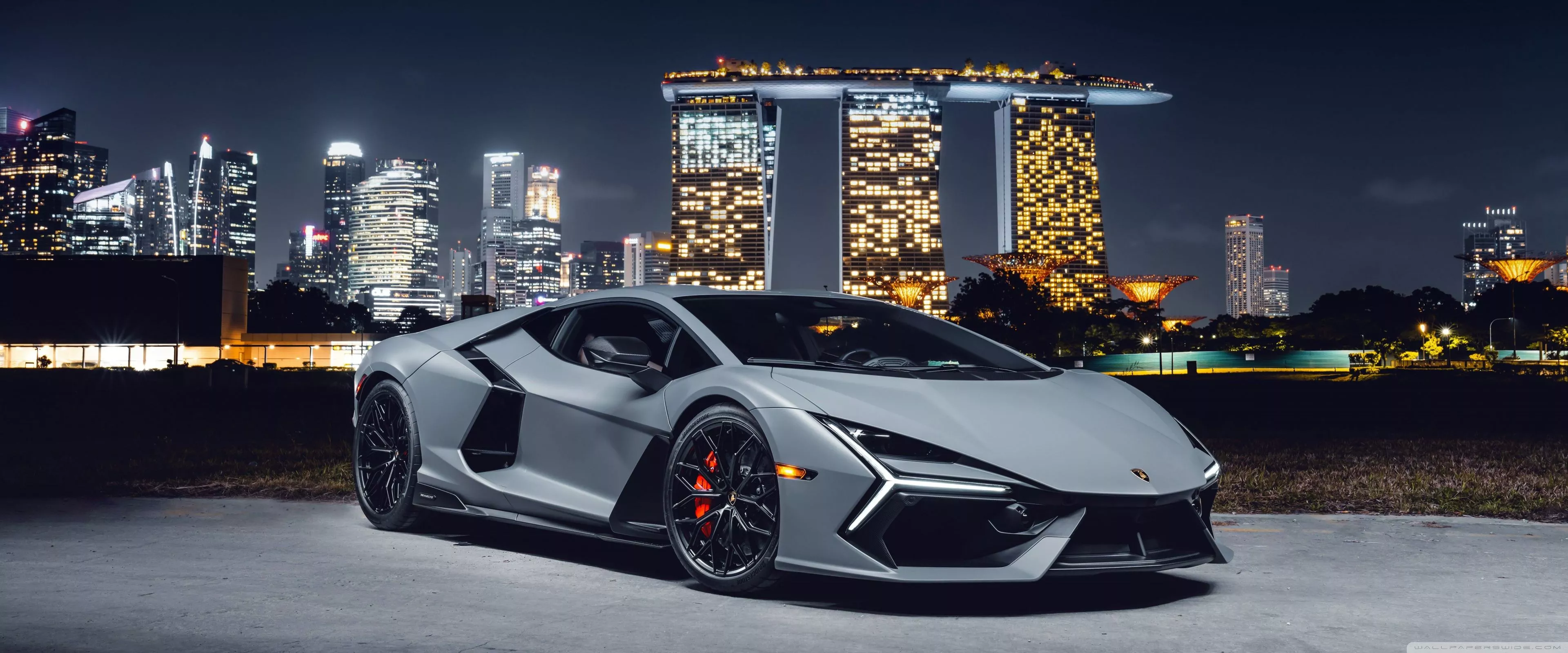 Lamborghini, City Ultra HD Wallpaper